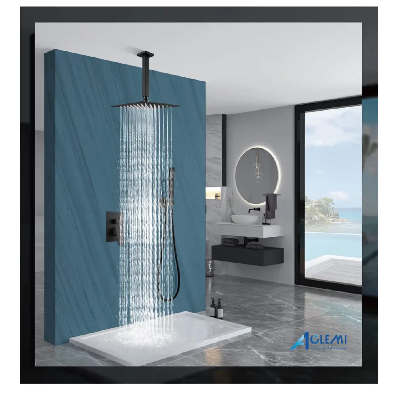 Aolemi 2 Functions Shower System image indicator(2)