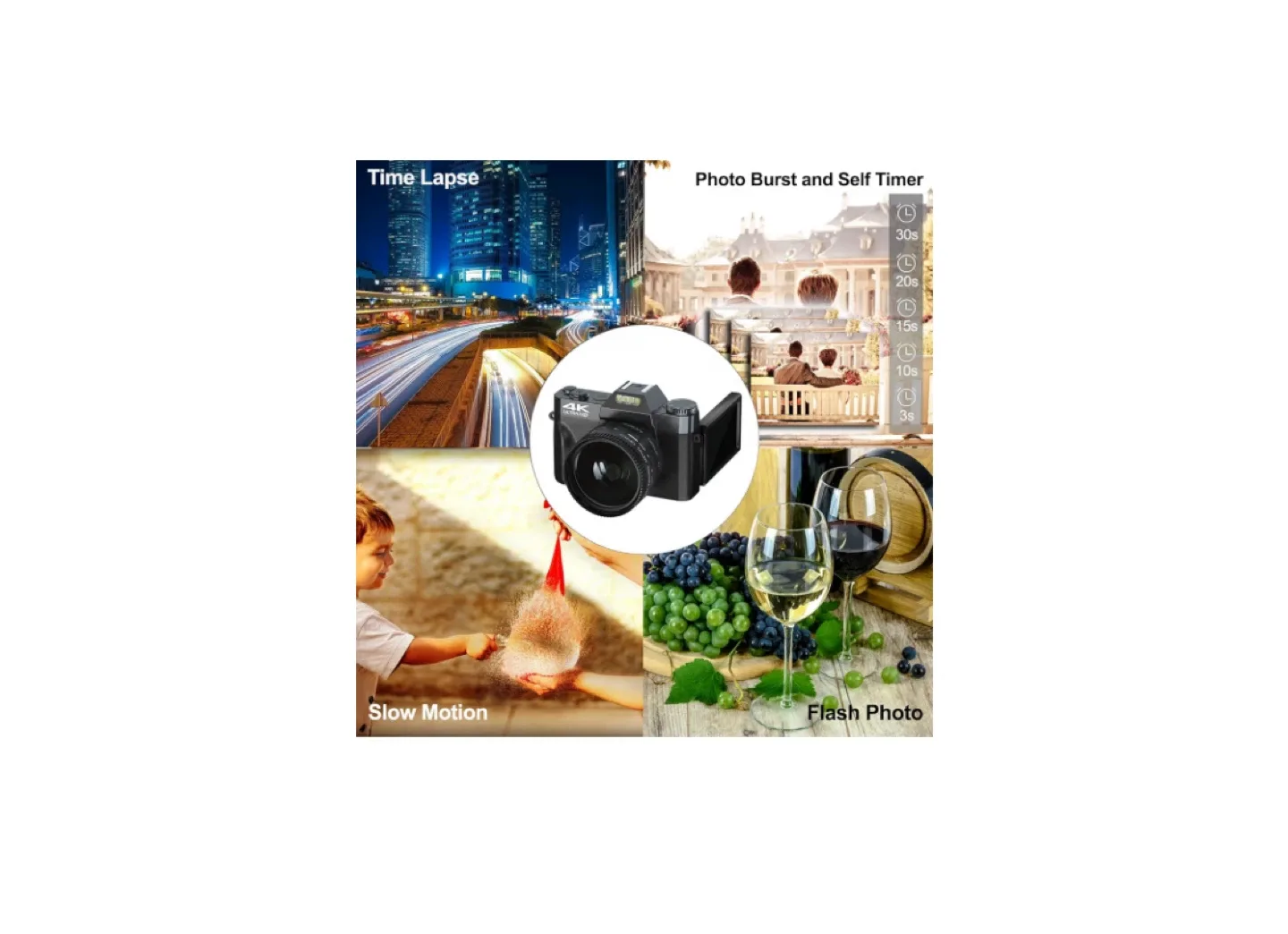 4K Ultra HD Digital Camera - Like New! image indicator(6)