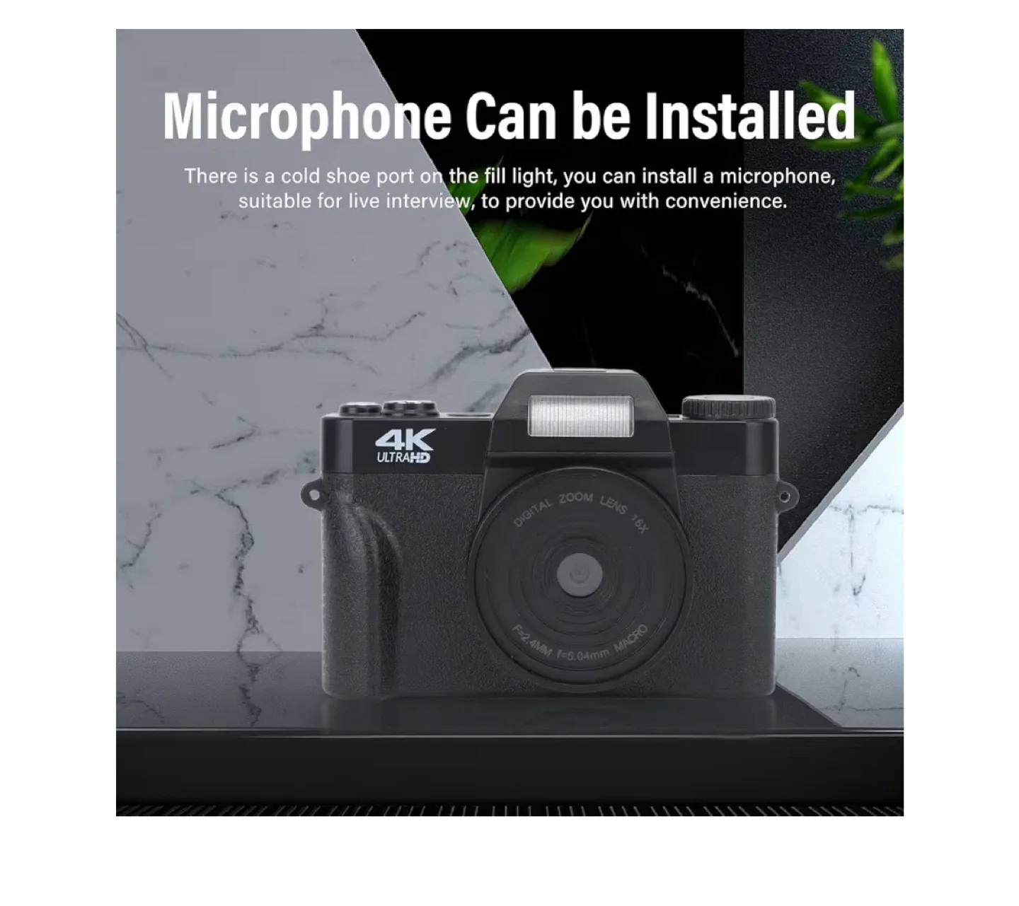 4K Ultra HD Digital Camera - Like New! image indicator(2)