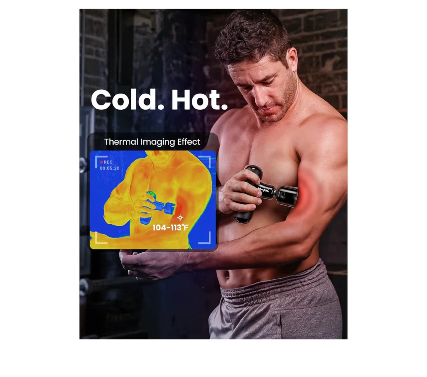 Bob and Brad Massage Gun with Attachments image indicator(4)