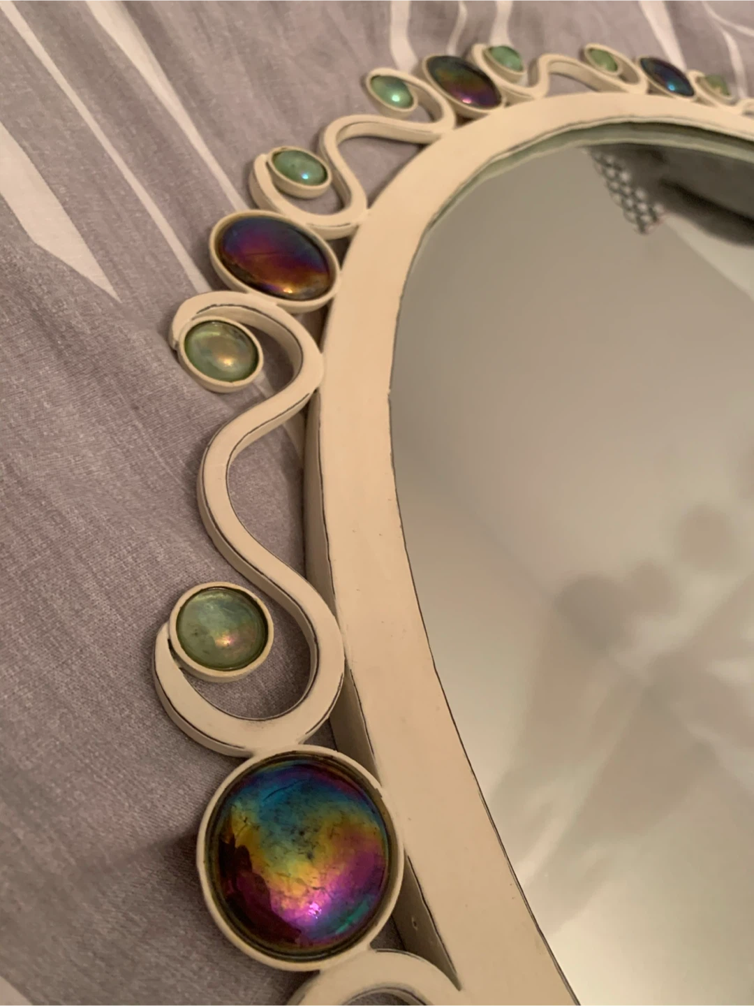 Round Decorative Wall Mirror - photo 2