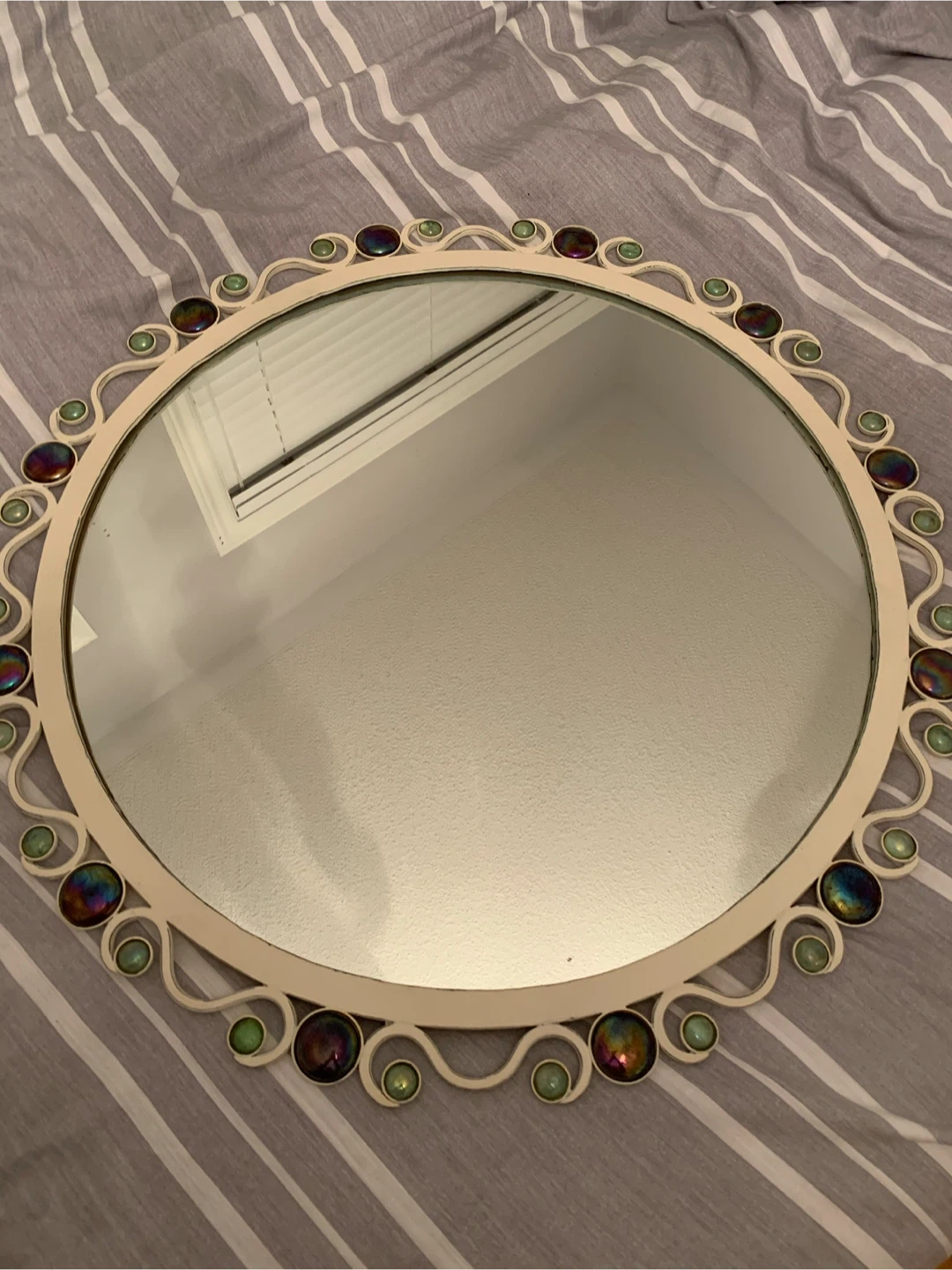 Round Decorative Wall Mirror - photo 3