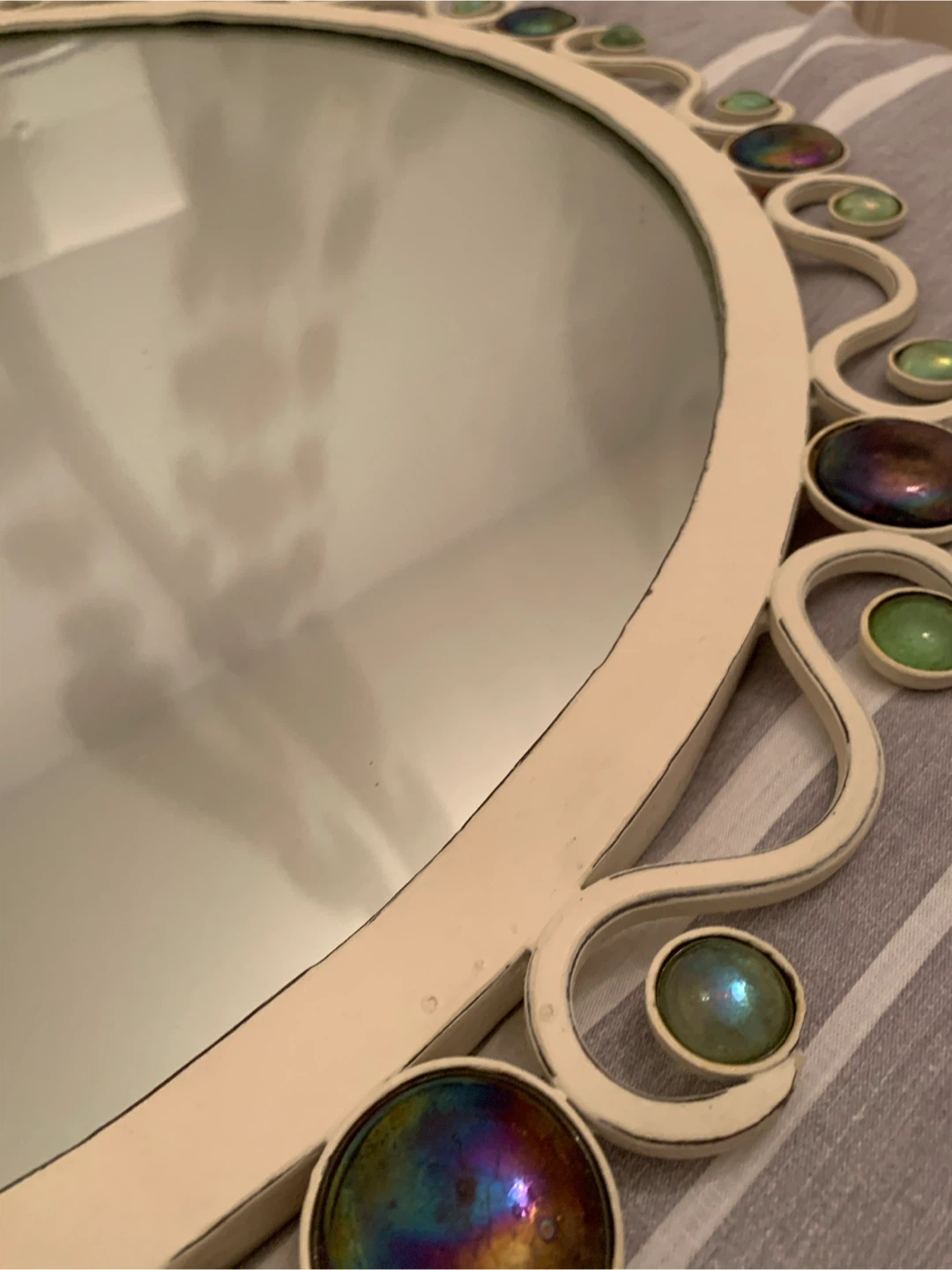 Round Decorative Wall Mirror - photo 5