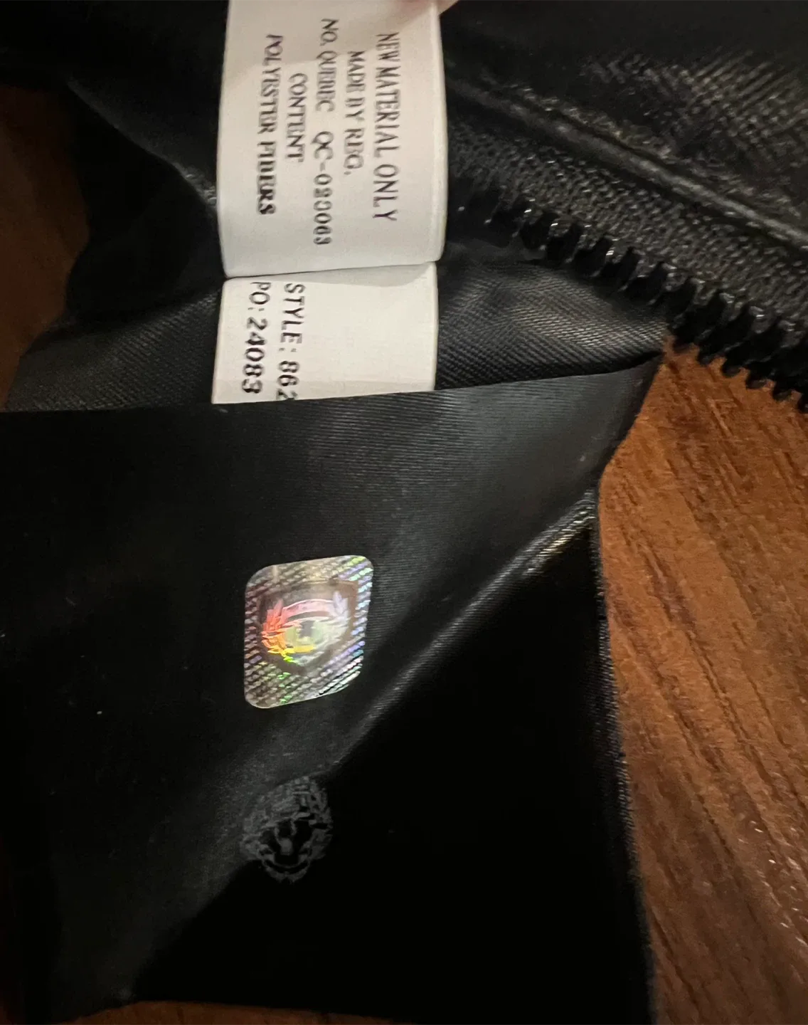 New!! Rudsak Black Puffer Wristlet Clutch Bag image indicator(6)