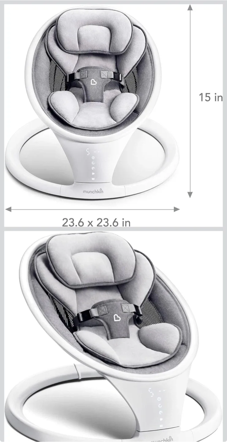 Munchkin Baby Swing - Like New! image indicator(3)