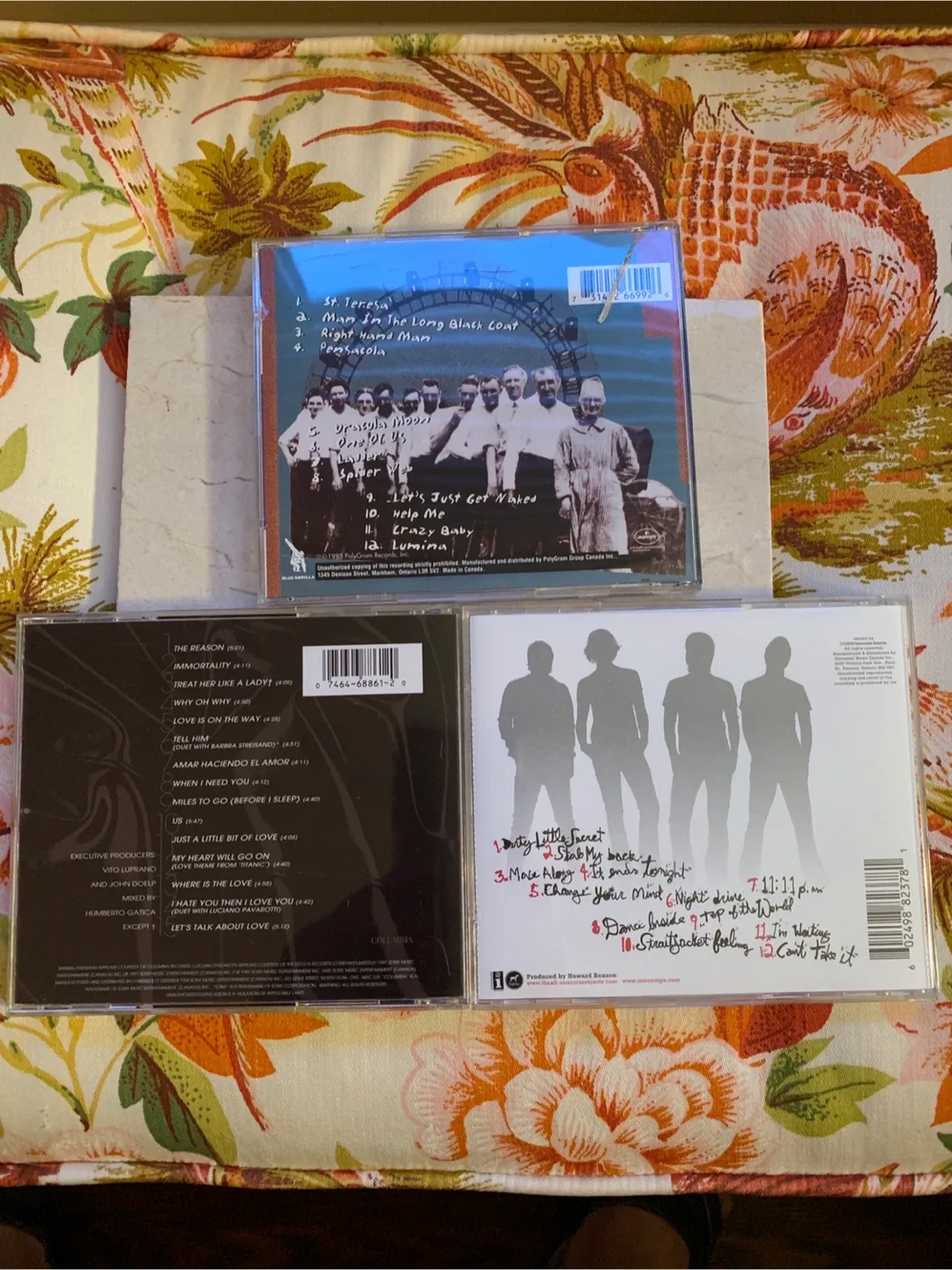 CD Bundle: Celine Dion, Joan Osborne, All-American Rejects image indicator(2)