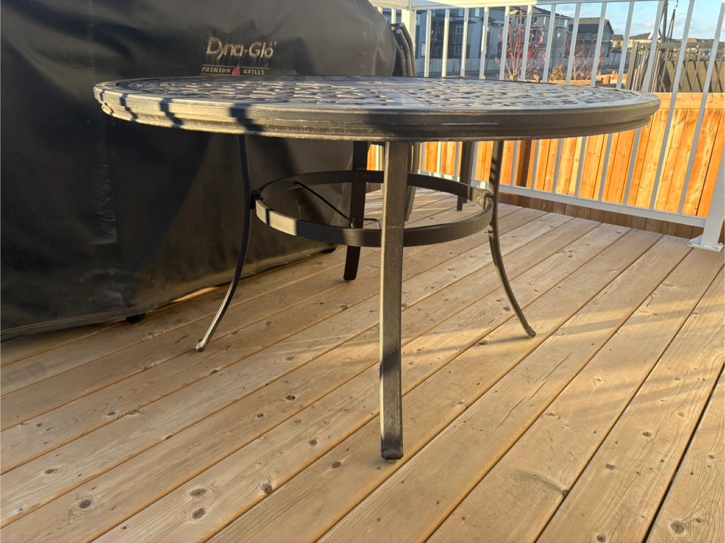 Metal Patio Table and 6 Chairs - photo 3