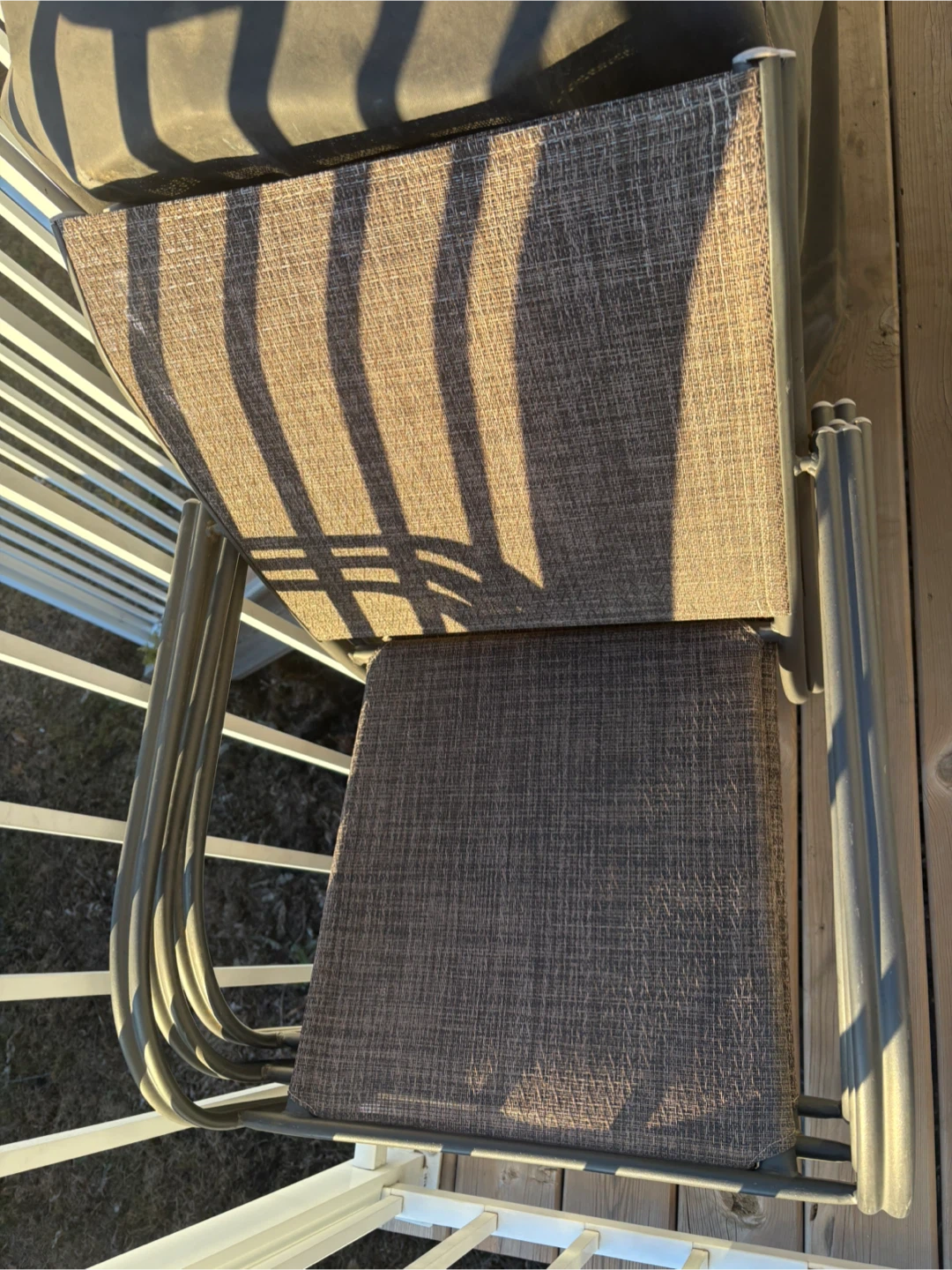 Metal Patio Table and 6 Chairs - photo 5