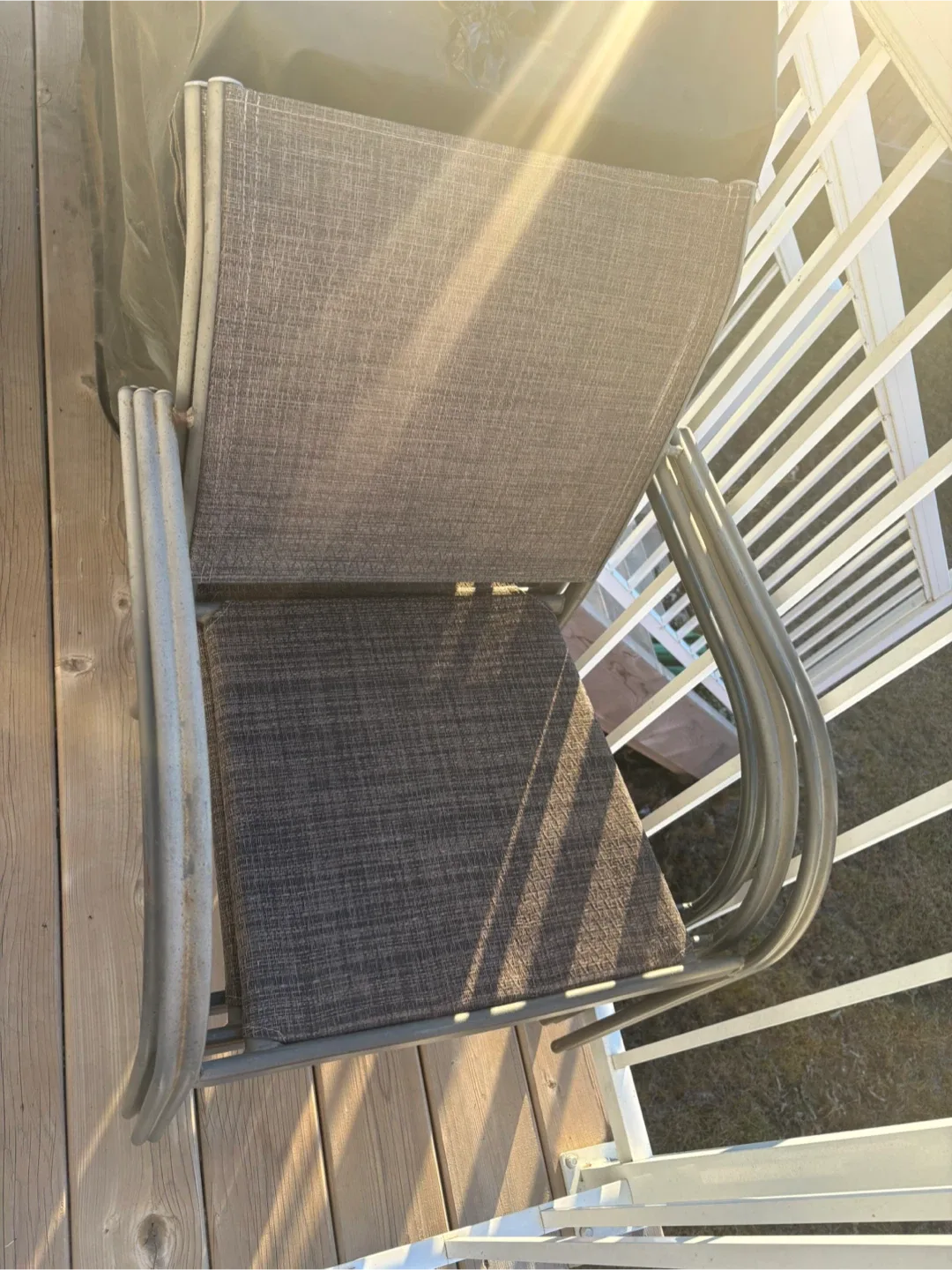 Metal Patio Table and 6 Chairs image indicator(7)