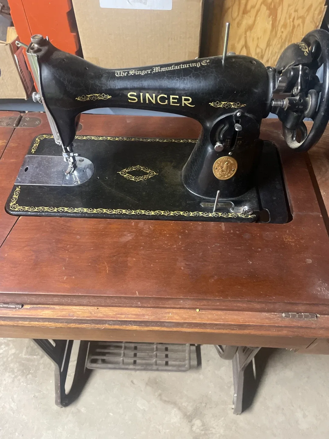 Vintage Singer Sewing Machine