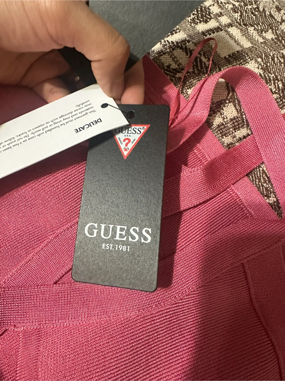 Guess Rashelle Open Back Dress - Size S - photo 4