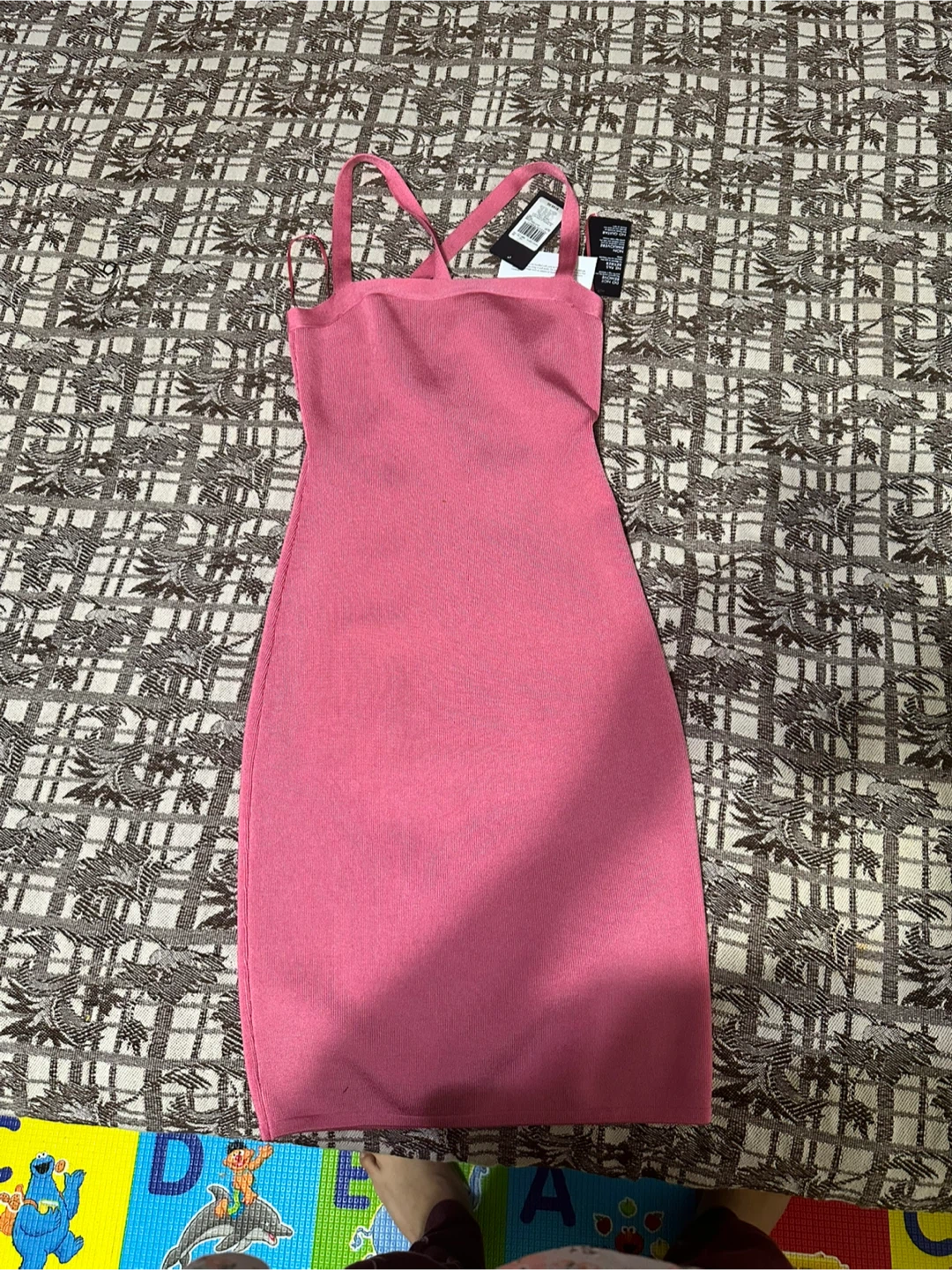 Guess Rashelle Open Back Dress - Size S
