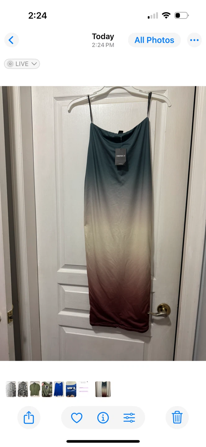 Forever 21 Ombre Skirt-Size S Brand New
