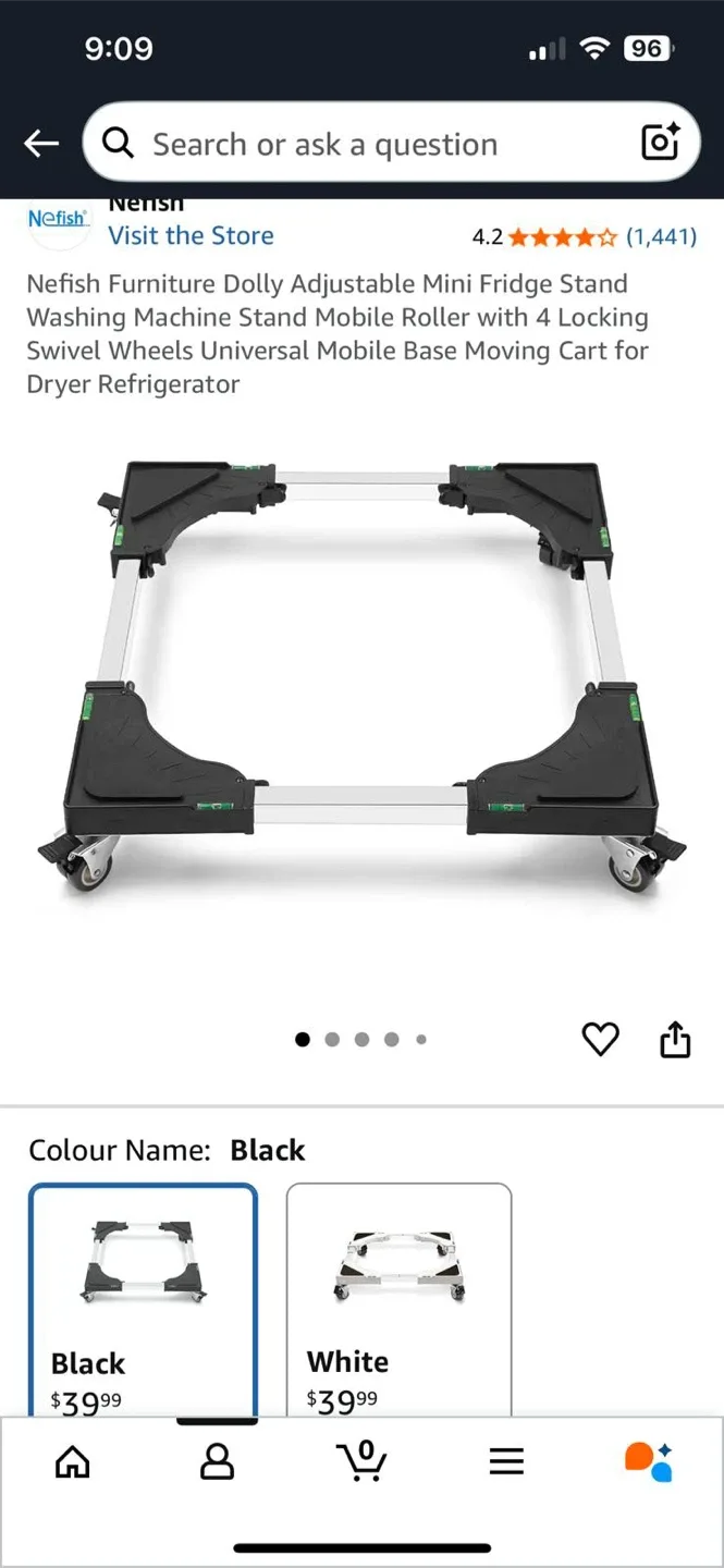 Black+Decker BCED37 Portable Clothes Dryer (Free vent/dolly) image indicator(4)