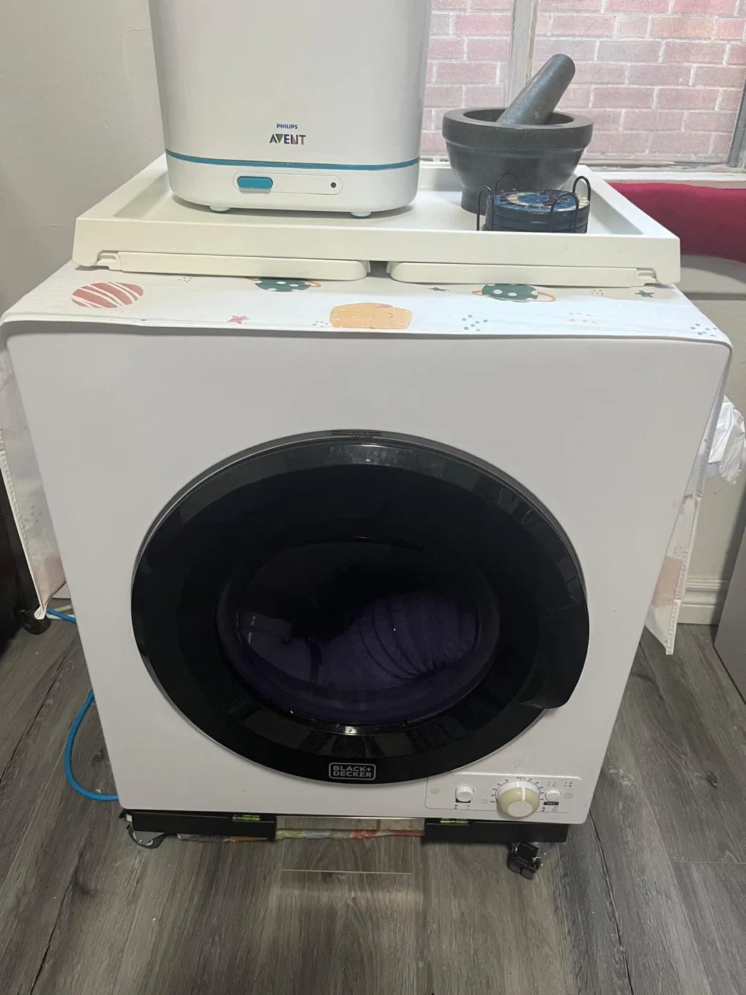 Black+Decker BCED37 Portable Clothes Dryer (Free vent/dolly) image indicator(3)