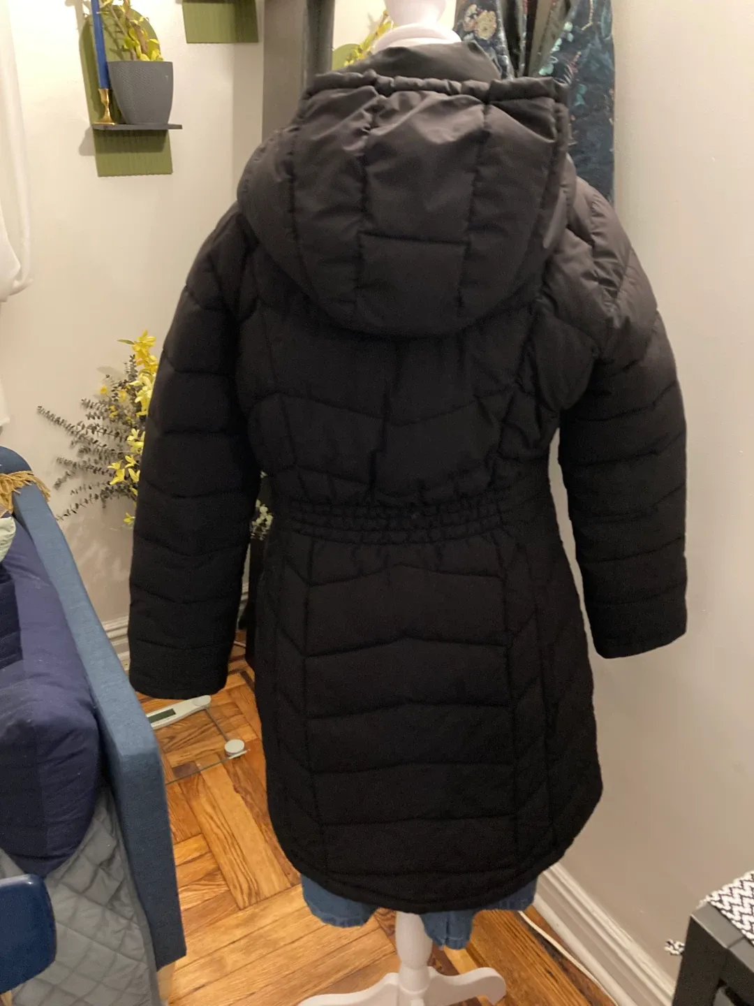 Calvin Klein Black Puffer Coat image indicator(5)