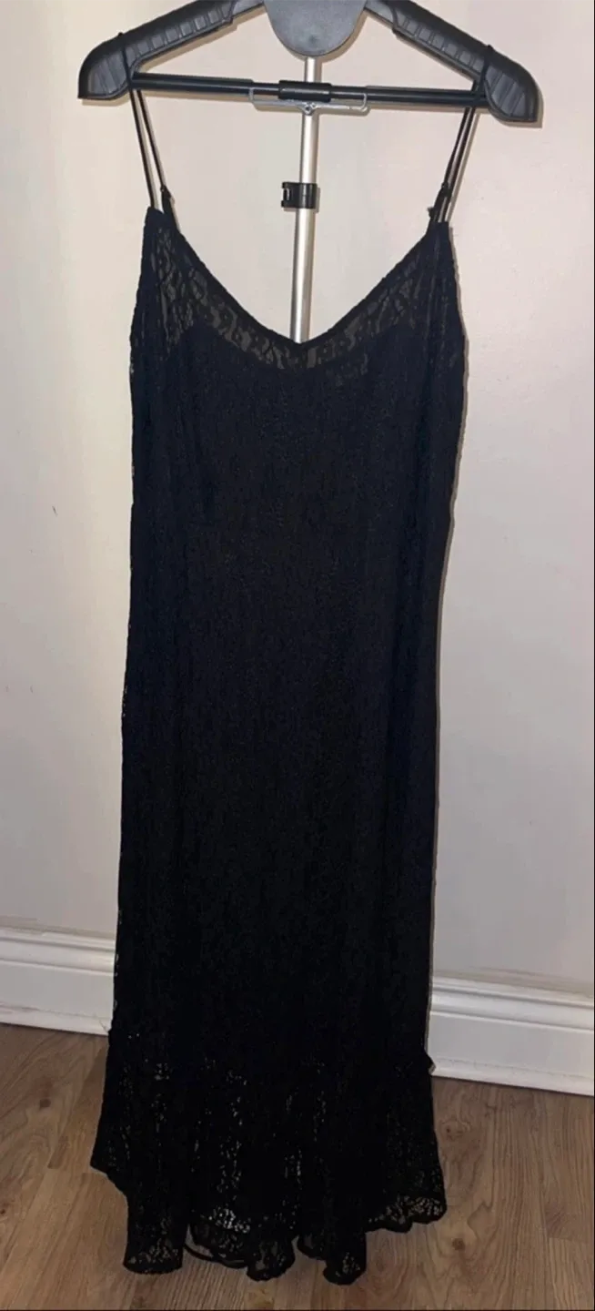 Vila Sheer Floral Lace Camisole Dress size 10 image indicator(2)