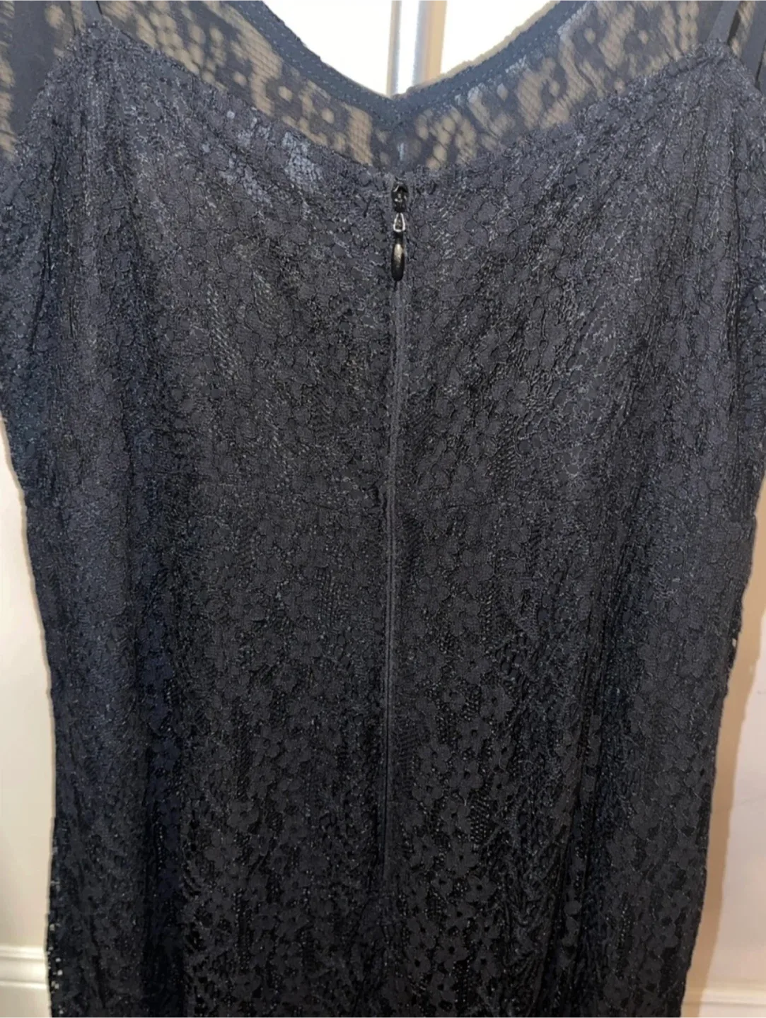 Vila Sheer Floral Lace Camisole Dress size 10 image indicator(5)