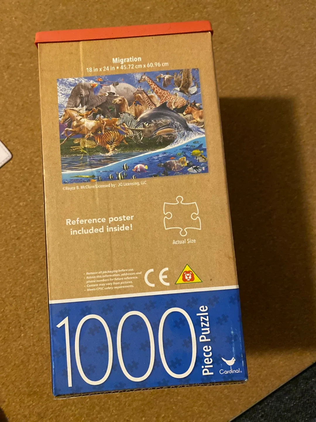 Cardinal 1000 Piece Puzzle - Migration image indicator(2)
