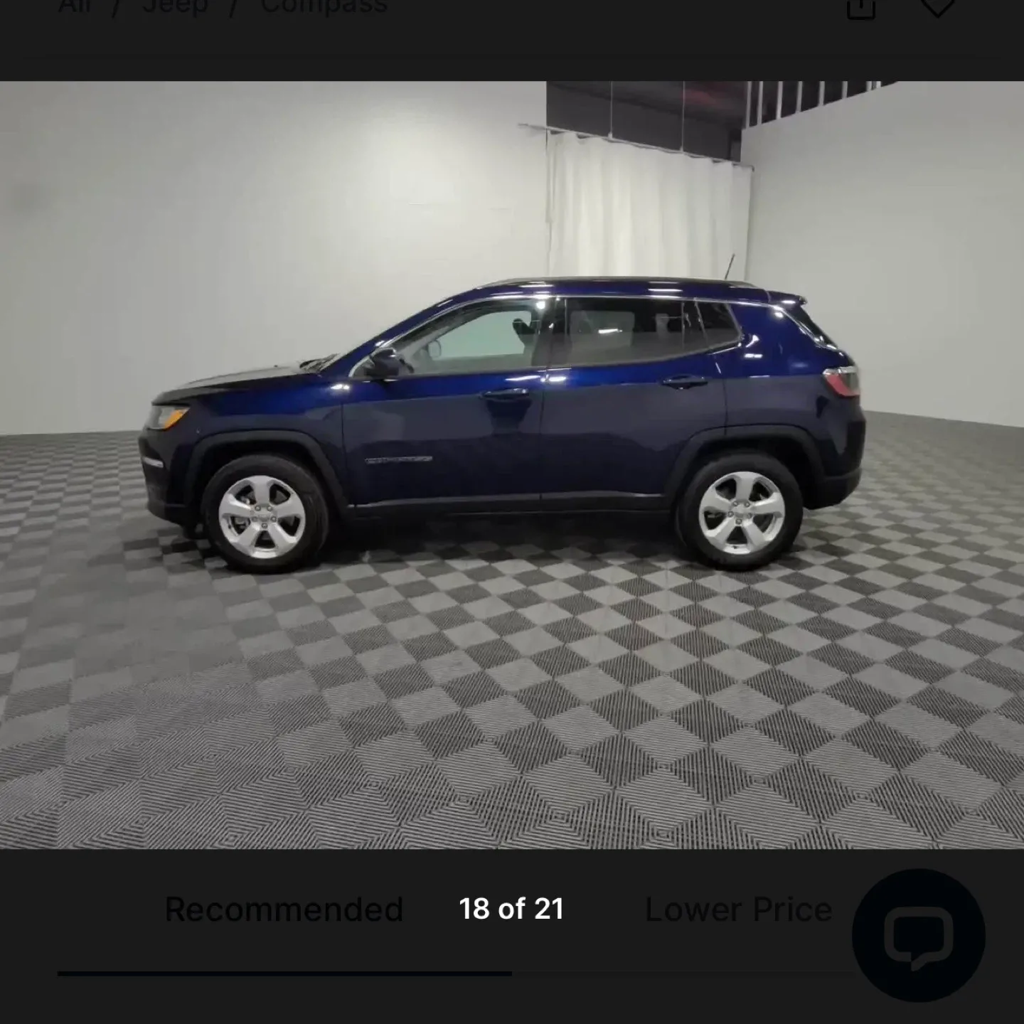 2021 Jeep Compass Latitude Sport Utility 4D image indicator(6)