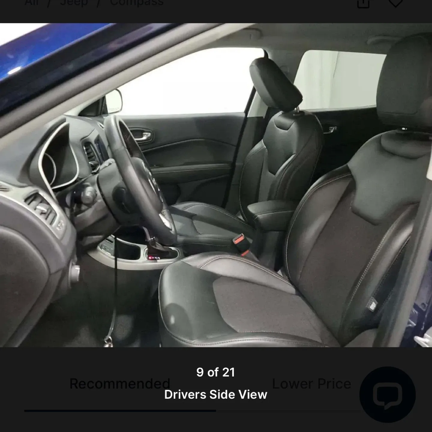 2021 Jeep Compass Latitude Sport Utility 4D image indicator(9)