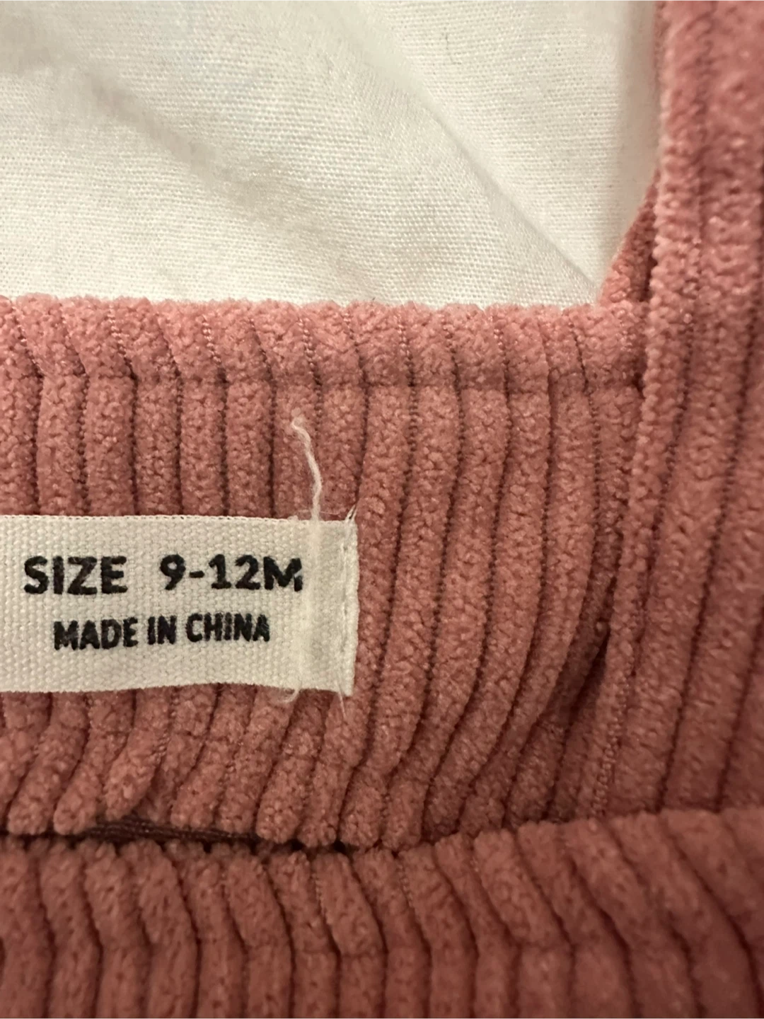 Pink Corduroy Dress - Size 9-12M - photo 2