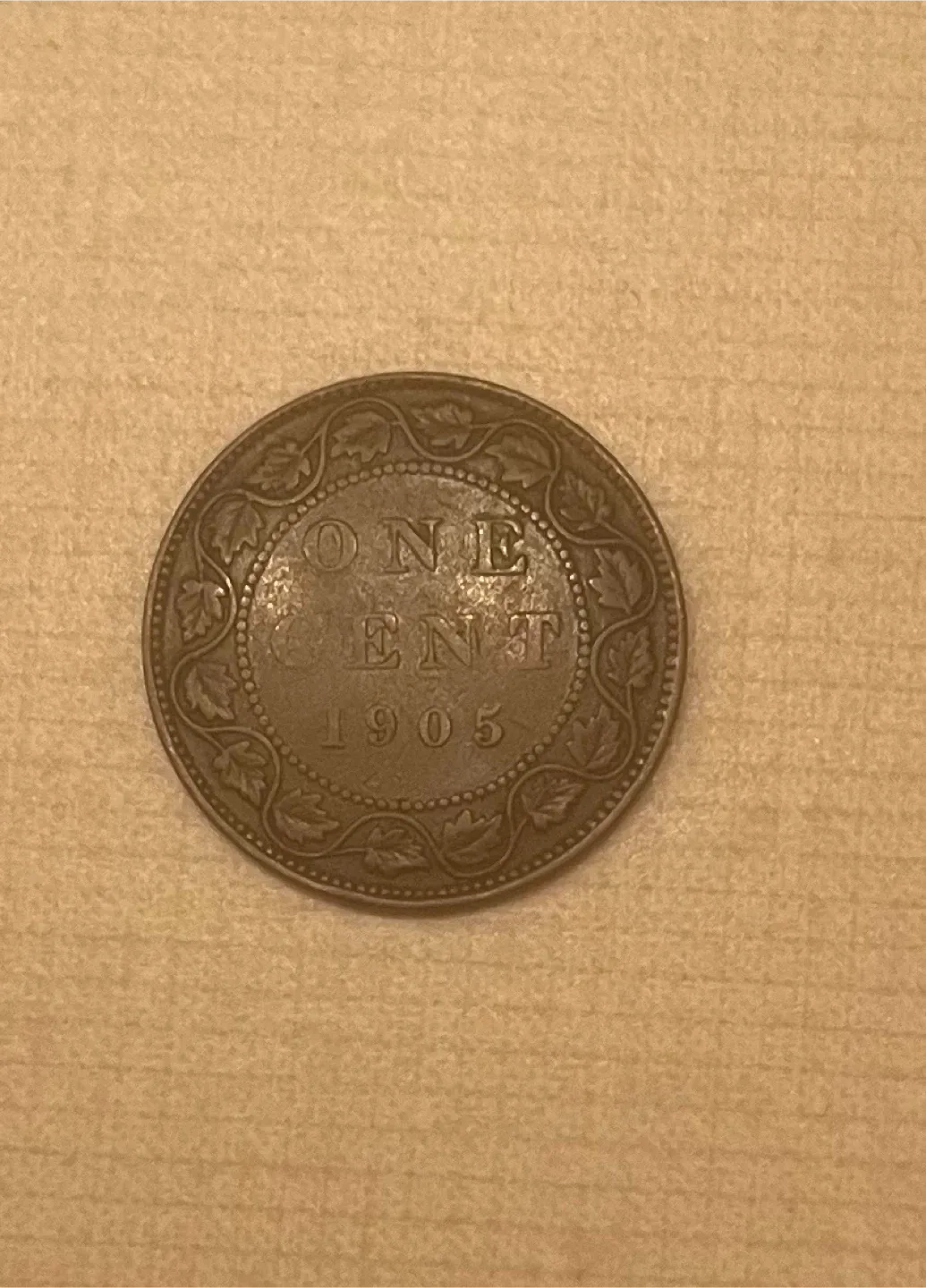 1905 Canadian big Penny image indicator(3)