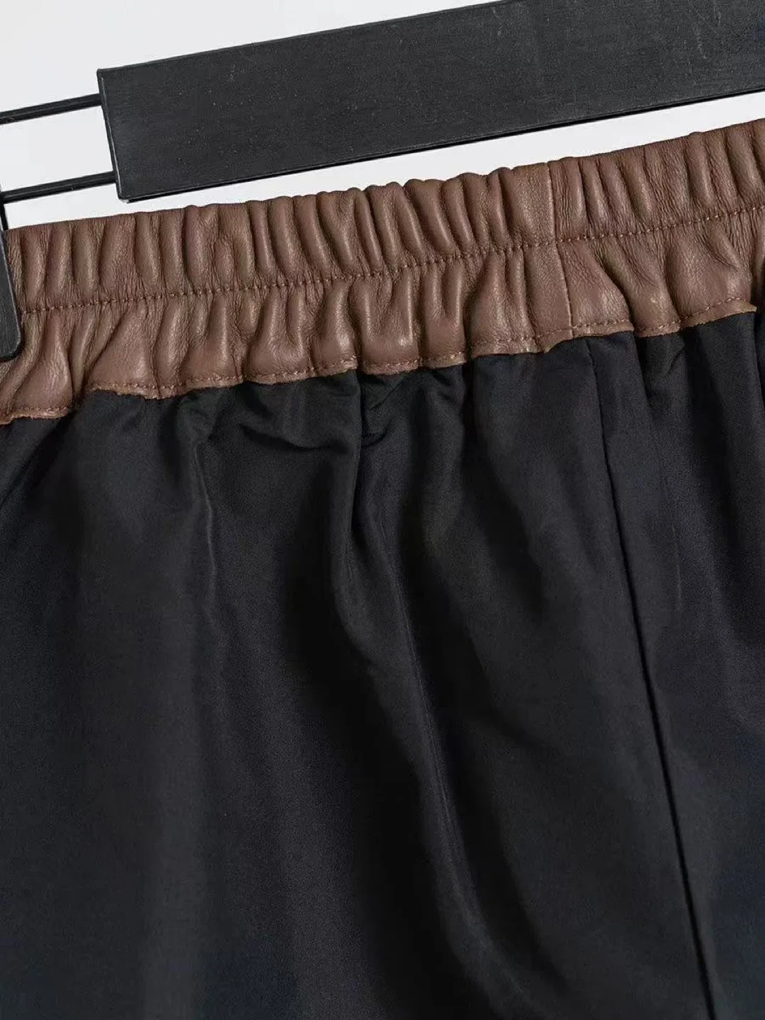 Brand New Lamb Leather Shorts - two colors image indicator(4)