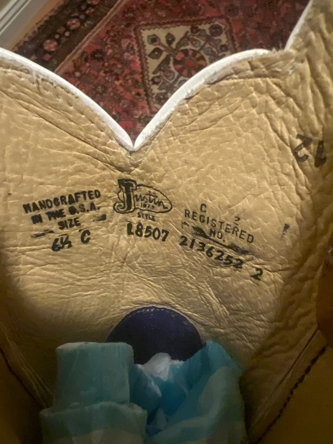 Cowboy Boots - Brown Ostrich Leather image indicator(6)