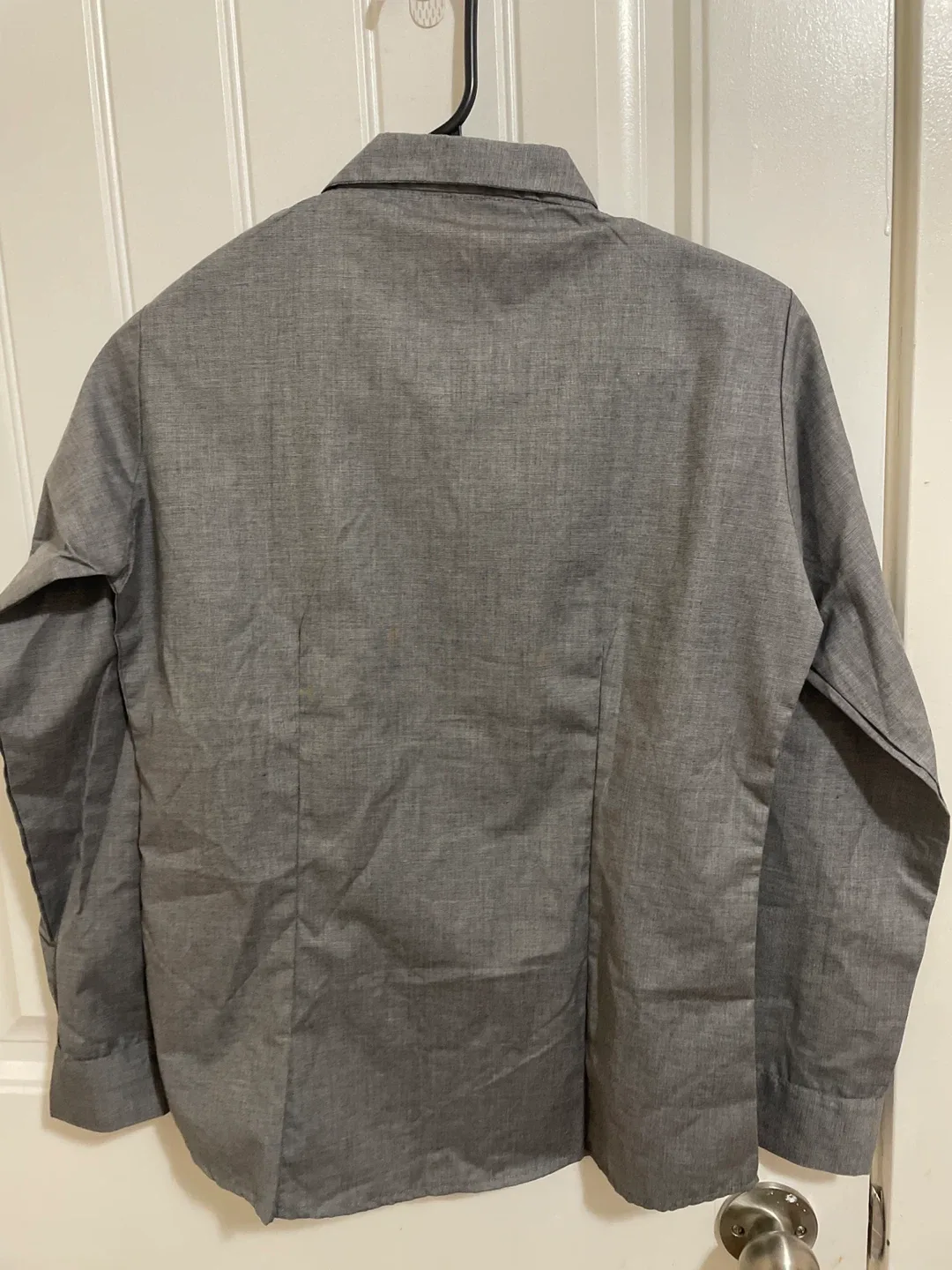 Tan Jay Grey Button-Down Shirt Size s image indicator(2)