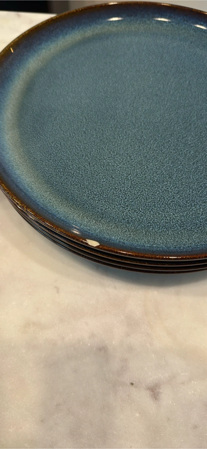 Blue Glazed Dinnerware Set - photo 3