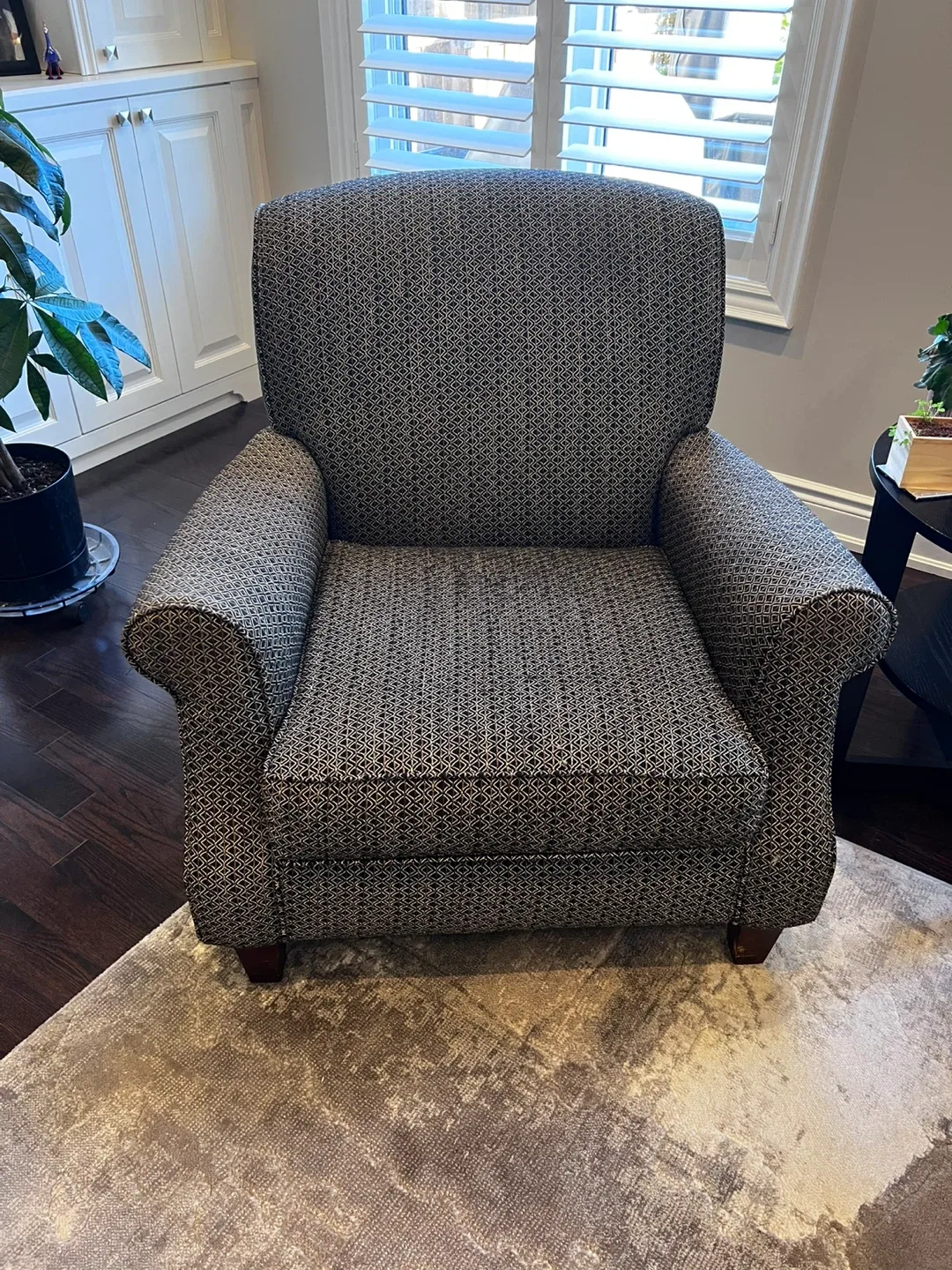 Patterned Armchair - Great Condition image indicator(2)