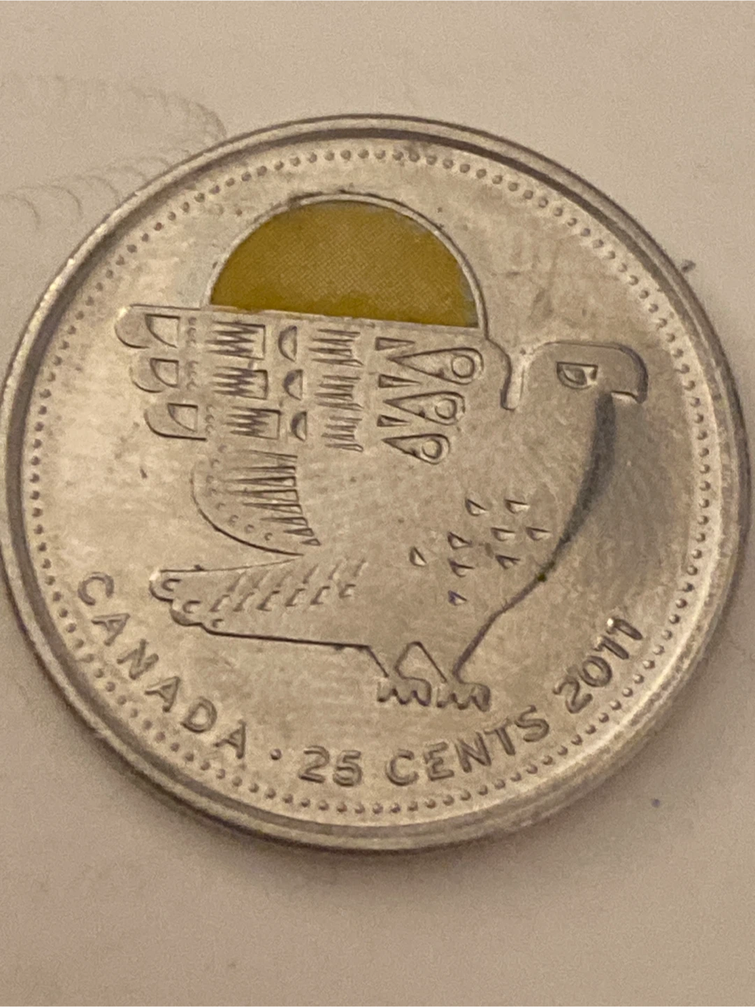 2011 Canada 25 Cents Coin - photo 2