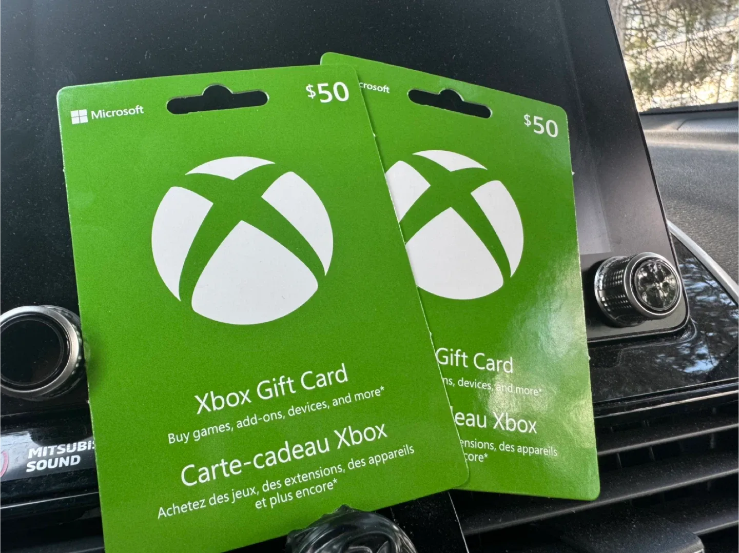 Xbox $50 Gift Card each … sale for 80$ for 2
