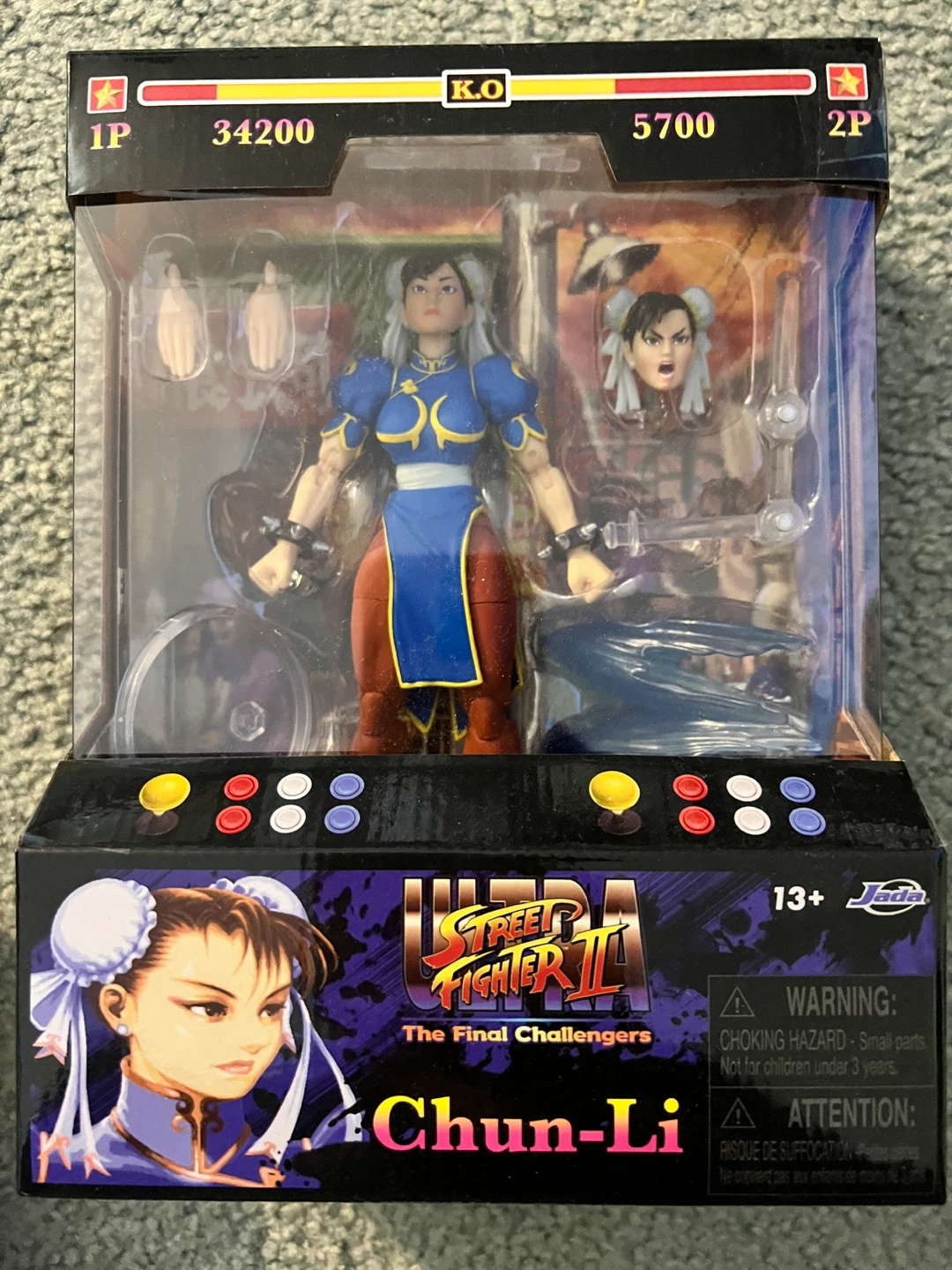 Ultra Street Fighter II Chun-Li Action Figure by Jada