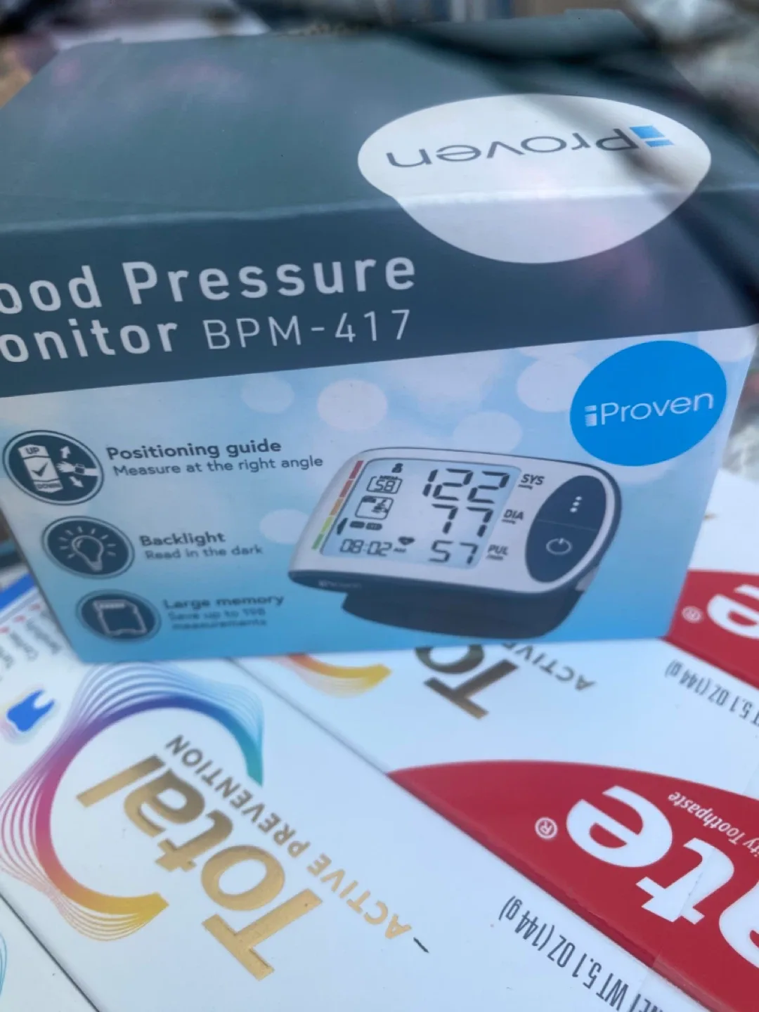 iProven Blood Pressure Monitor BPM-417 thumbnail