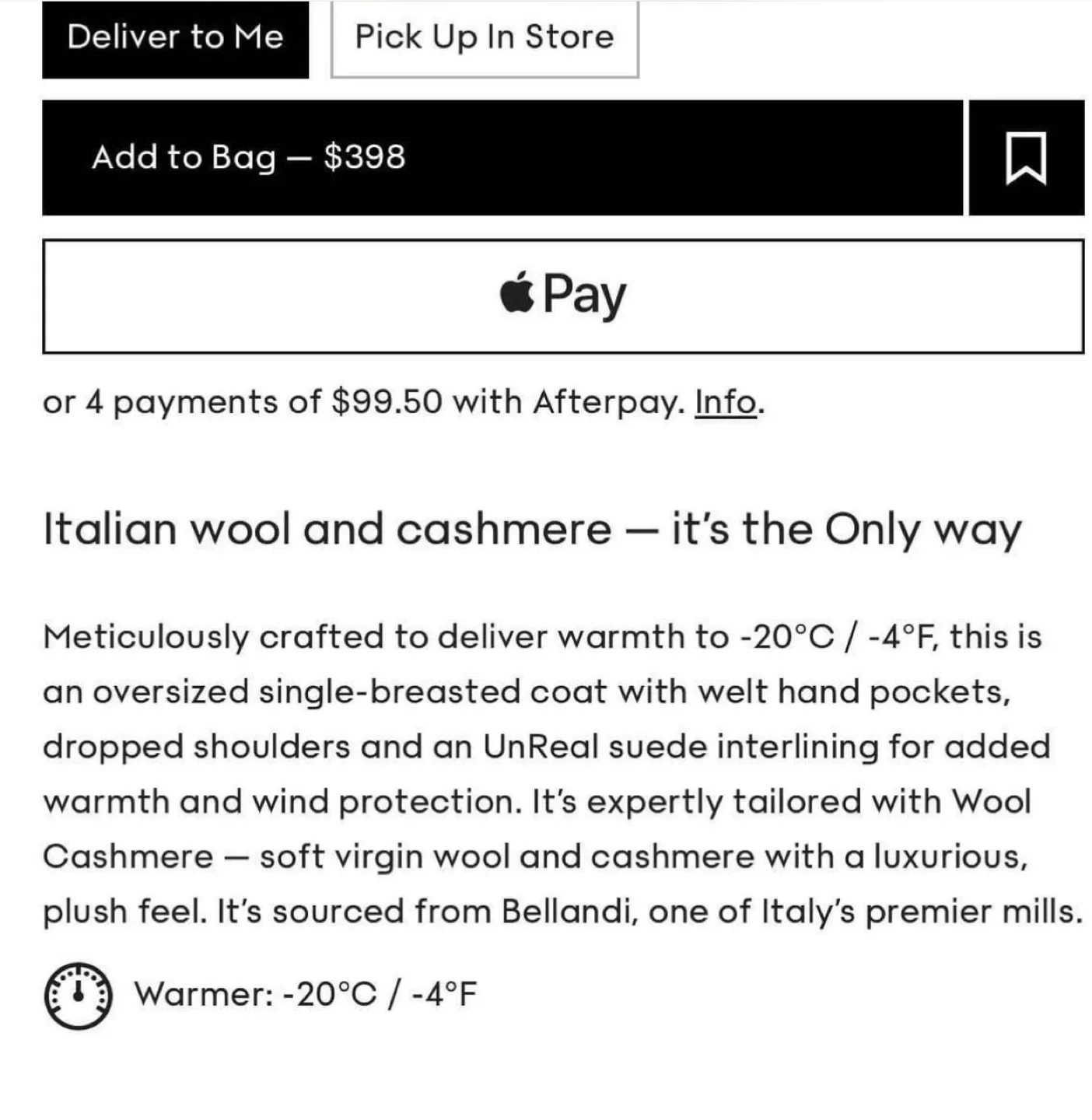 Wilfred The Only Coat - Size XS image indicator(9)