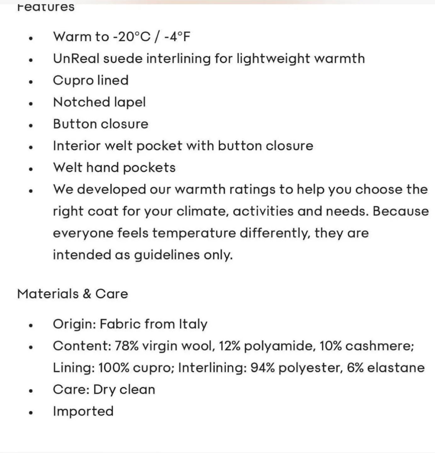 Wilfred The Only Coat - Size XS image indicator(10)