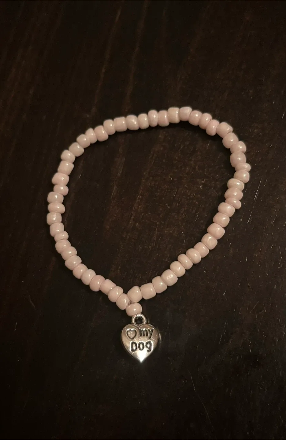 Handmade Beaded Bracelet with Charm image indicator(3)