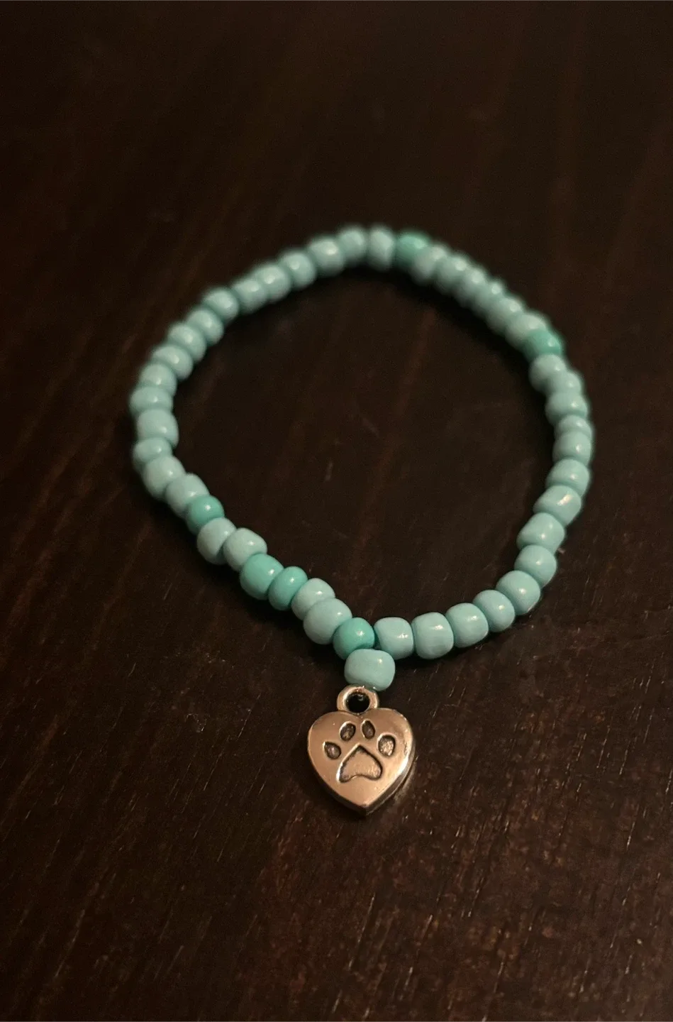 Handmade Beaded Bracelet with Charm image indicator(2)