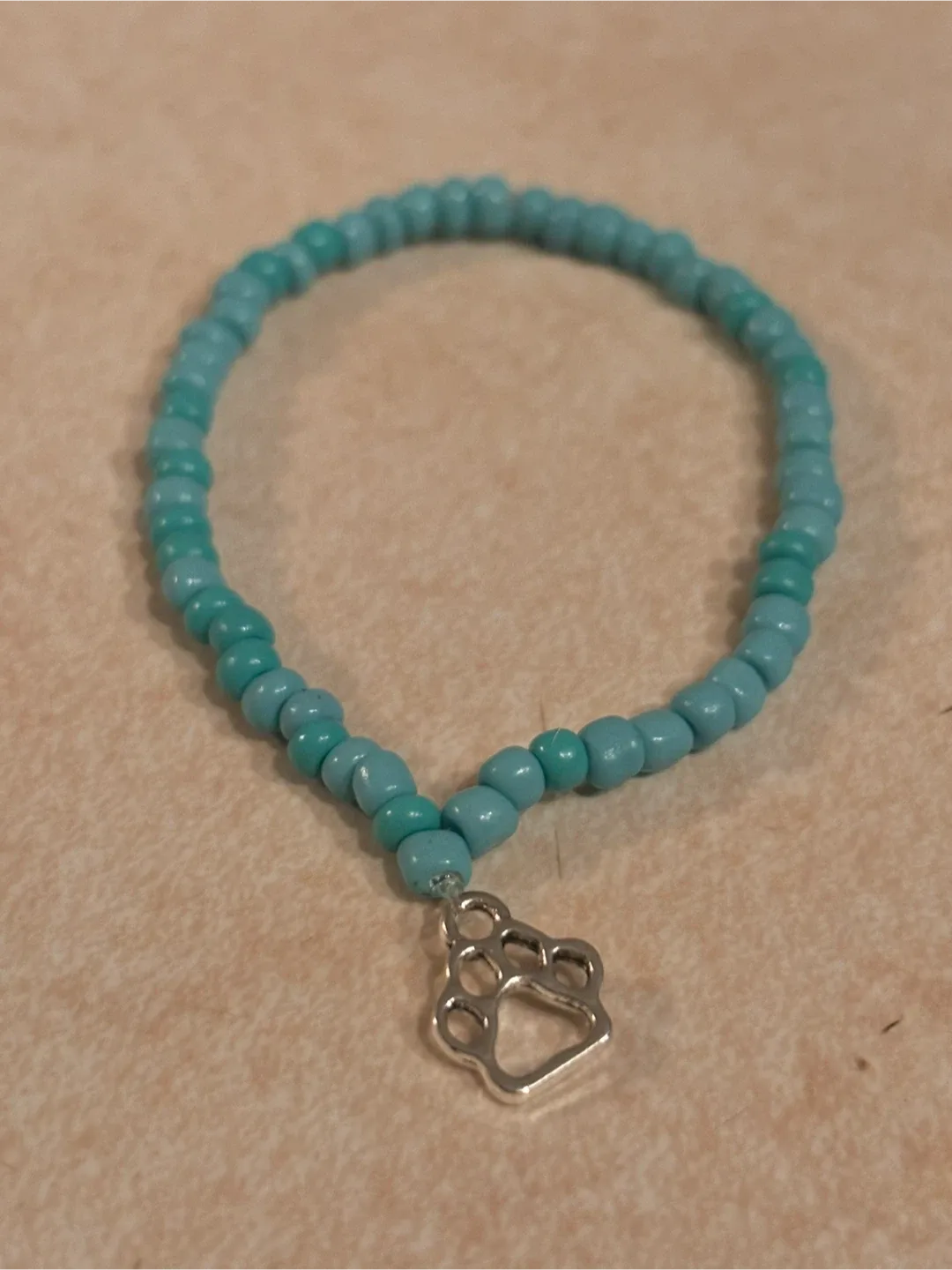 Handmade Beaded Bracelet with Charm image indicator(5)