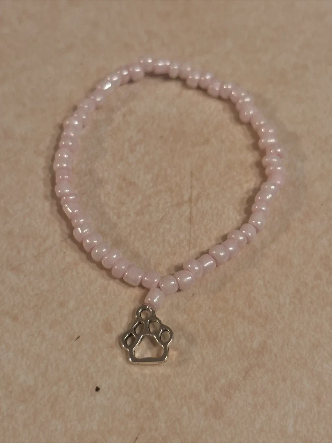 Handmade Beaded Bracelet with Charm image indicator(8)