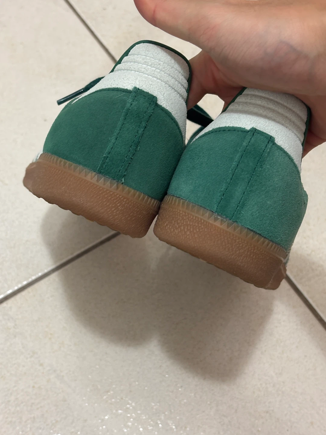 Adidas Samba OG Green, Size 8.5 - photo 3