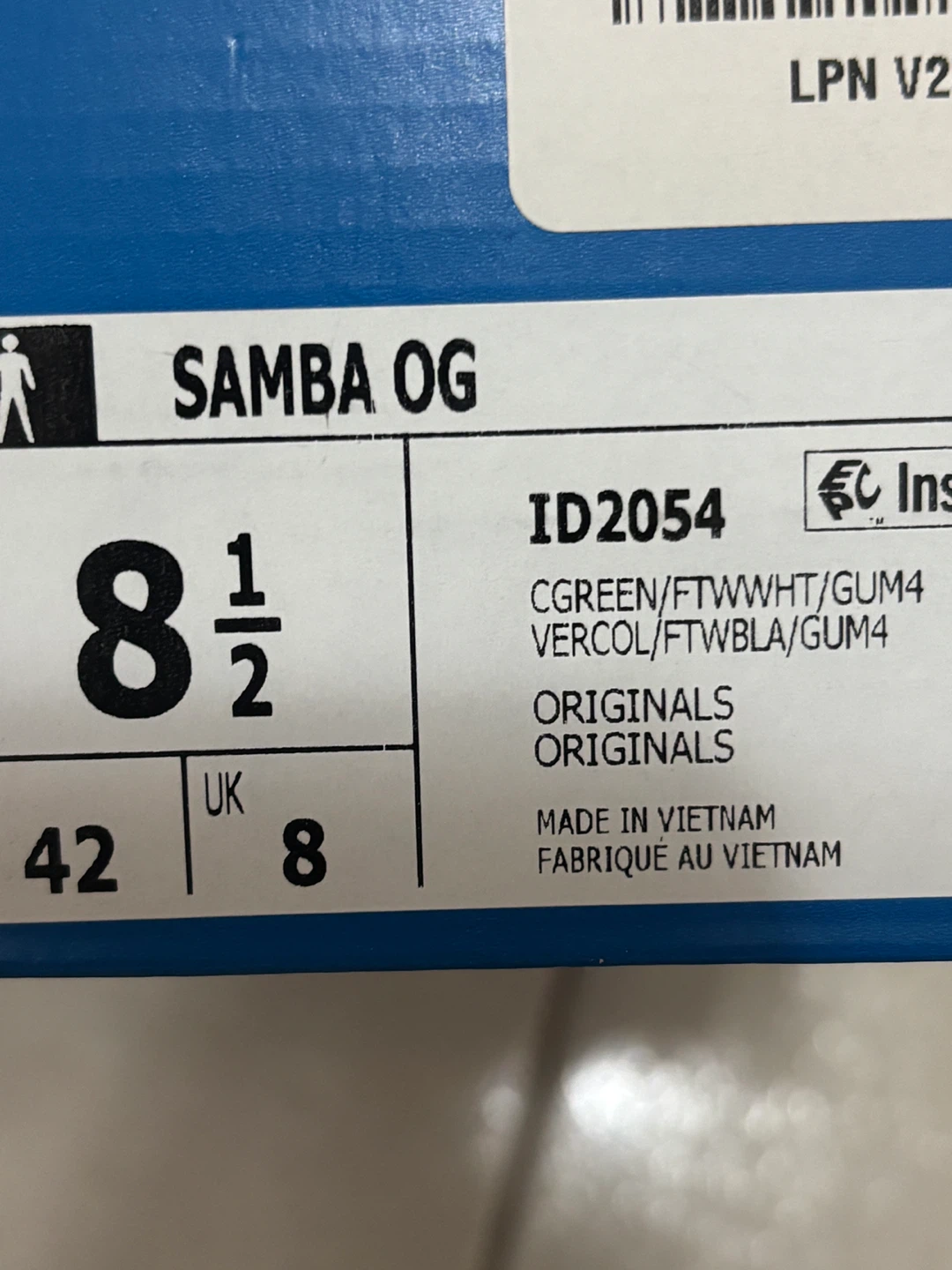 Adidas Samba OG Green, Size 8.5 - photo 4