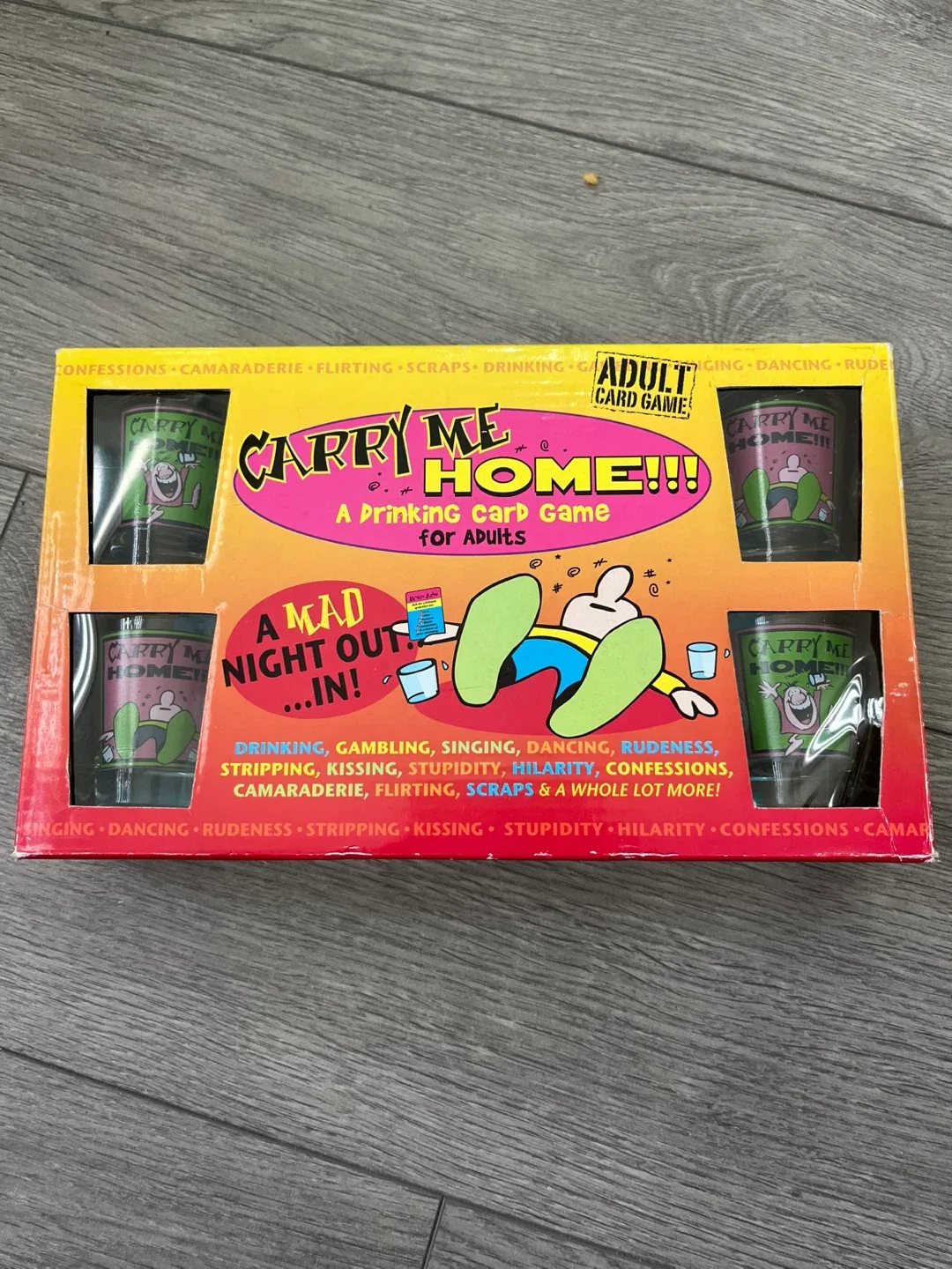 Carry Me Home Adult Drinking Card Game