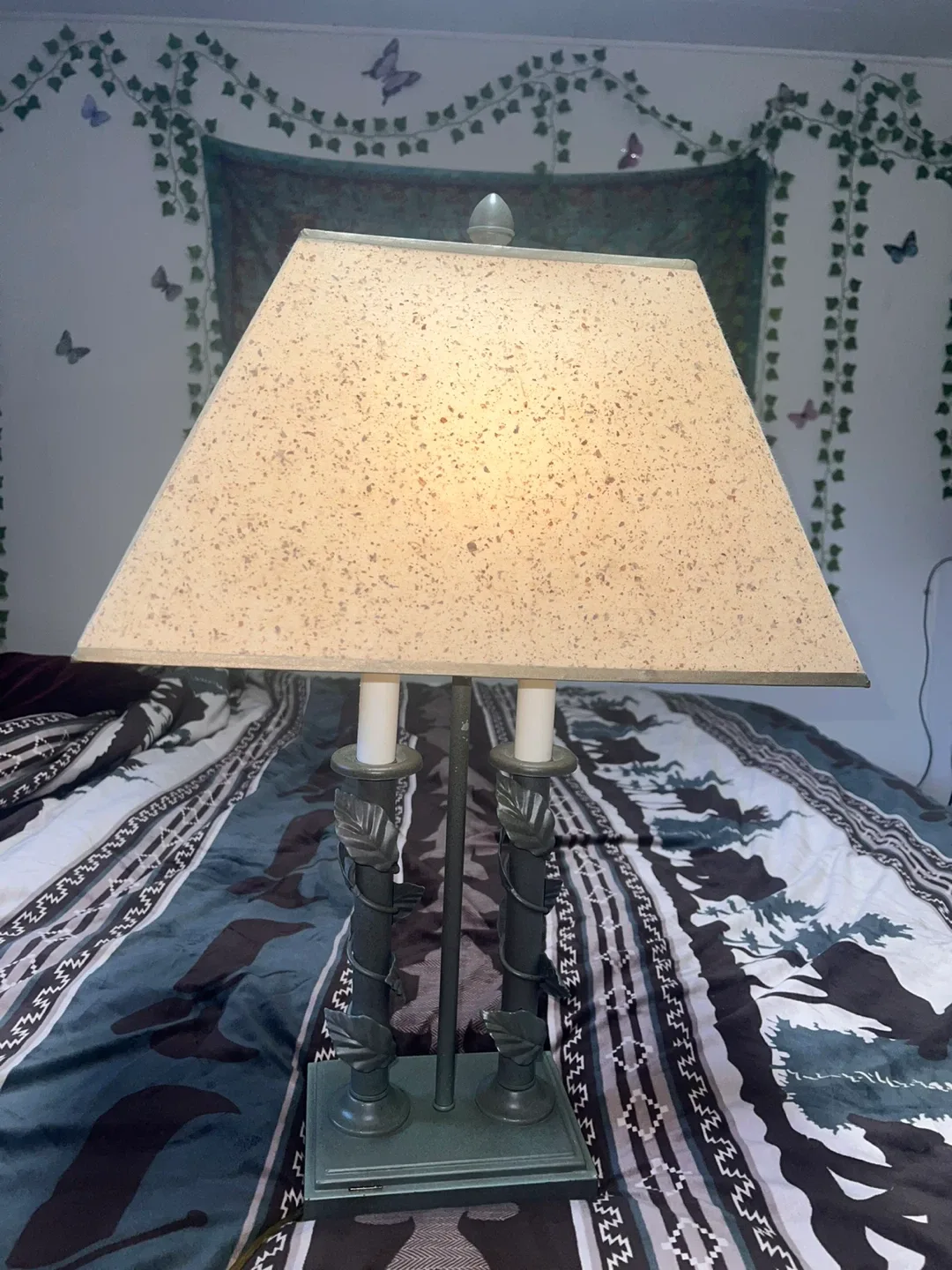 Table Lamp with Beige Shade image indicator(2)