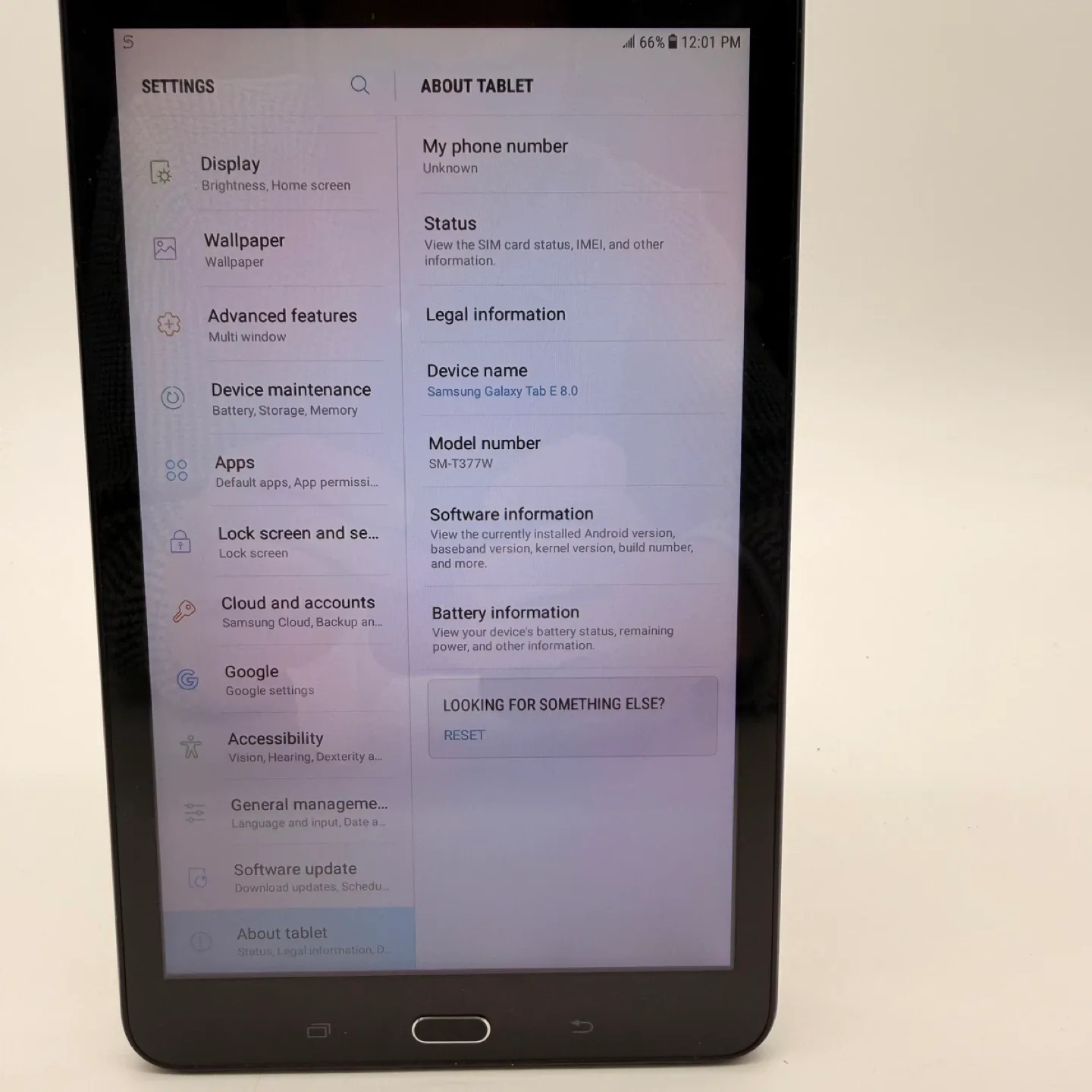 Samsung Galaxy Tab E 8.0 (SM-T377W) – Wi-Fi + LTE – (16GB) image indicator(4)