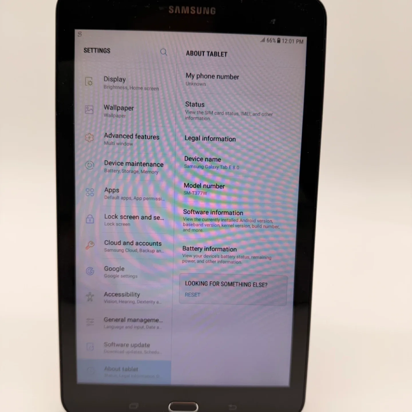 Samsung Galaxy Tab E 8.0 (SM-T377W) – Wi-Fi + LTE – (16GB) image indicator(3)