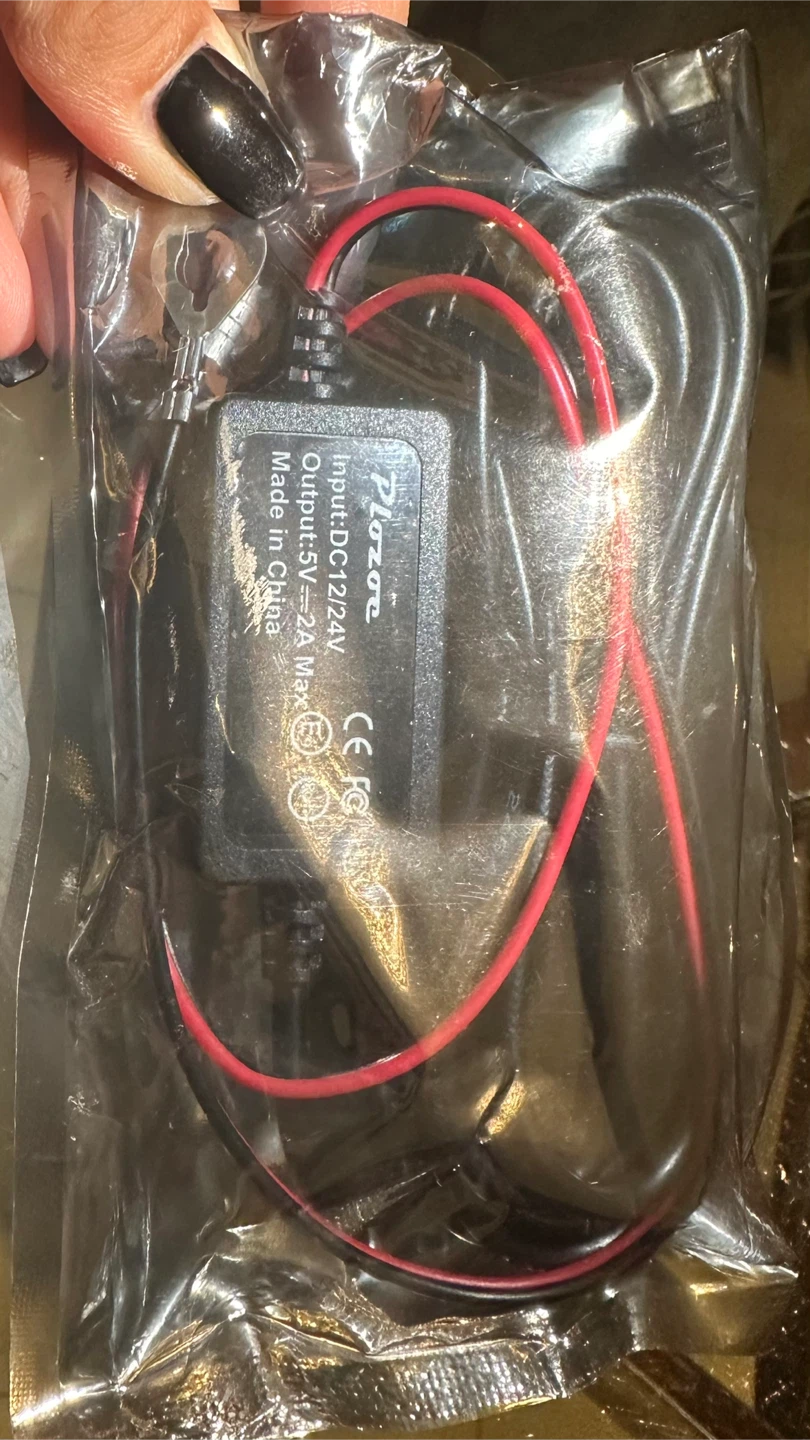 Plozoc DC 12/24V to 5V-2A Max Adapter