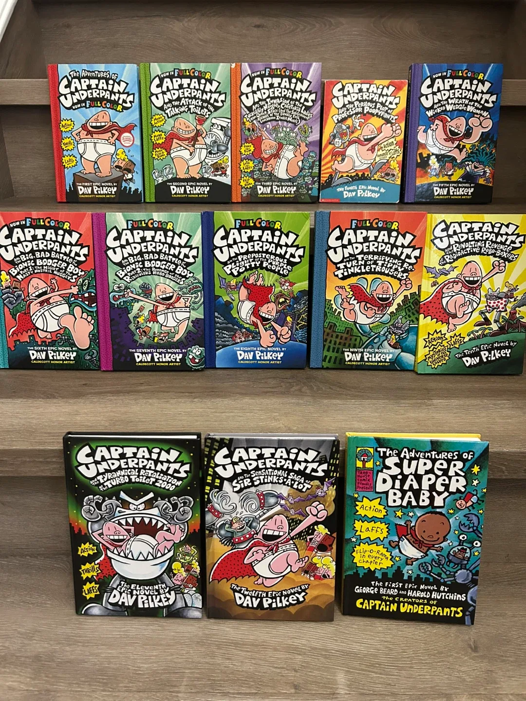 Captain Underpants Books 1-12 thumbnail